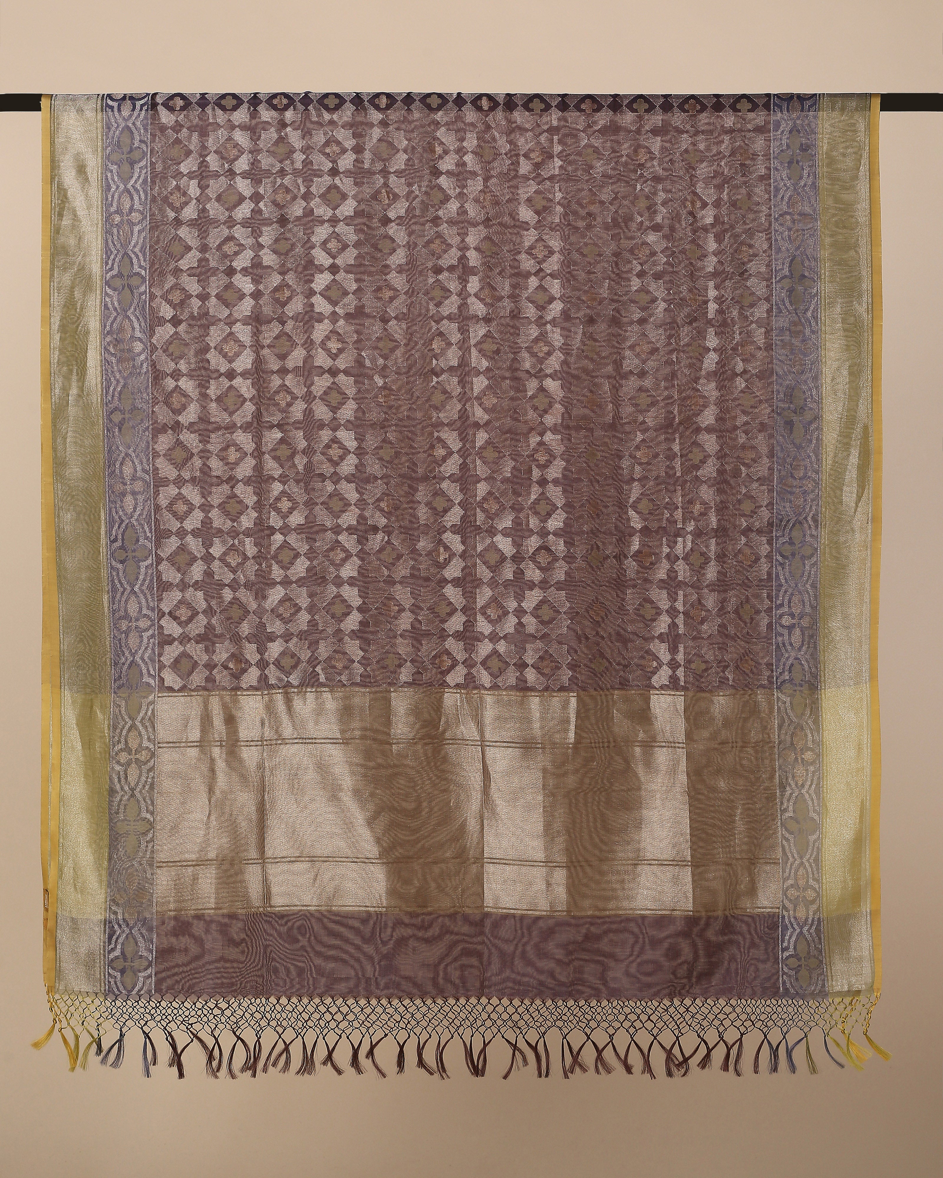 Dua Banarasi Jamdani Silk Cotton Dupatta