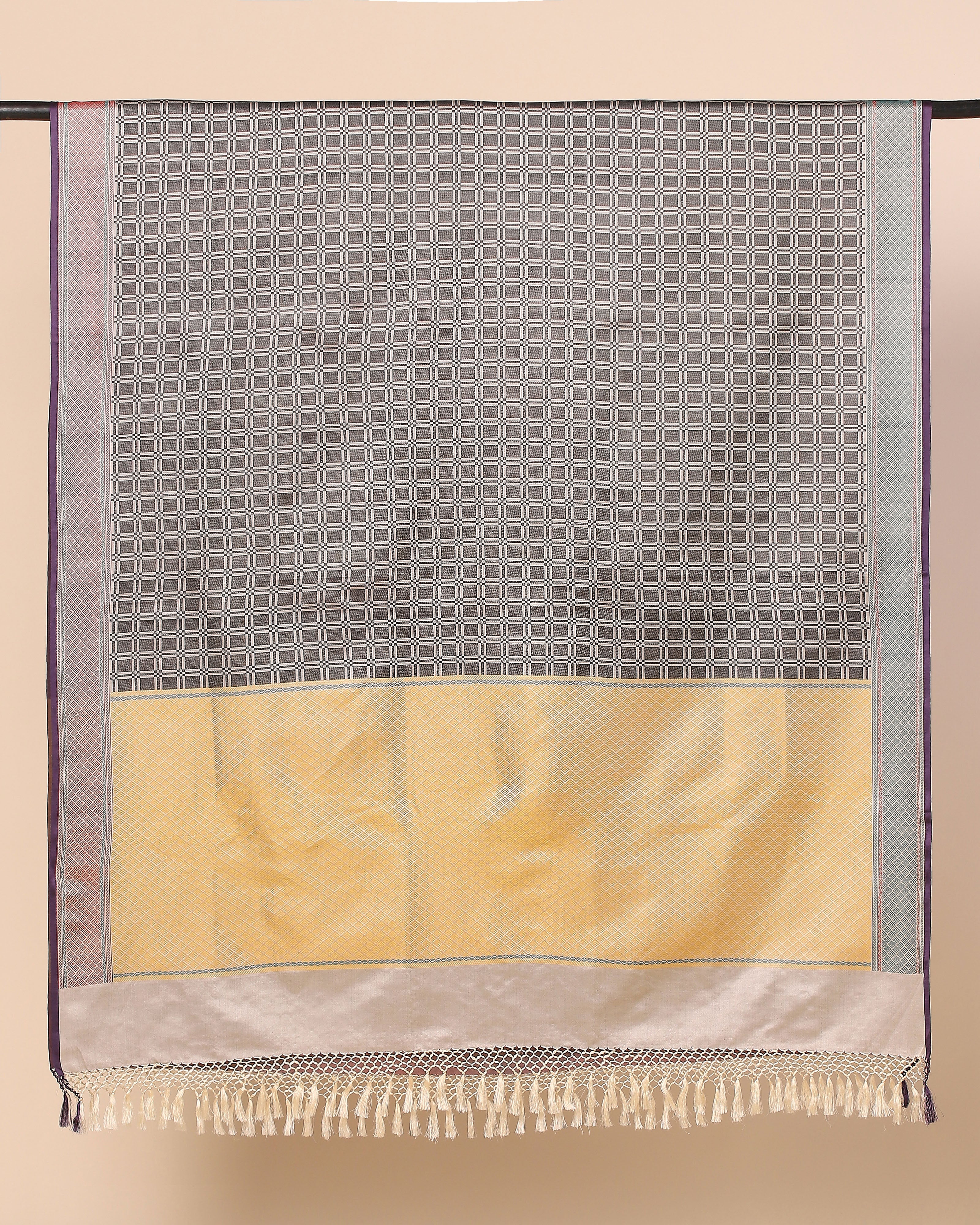 Afra Banarasi Tanchoi Silk Dupatta