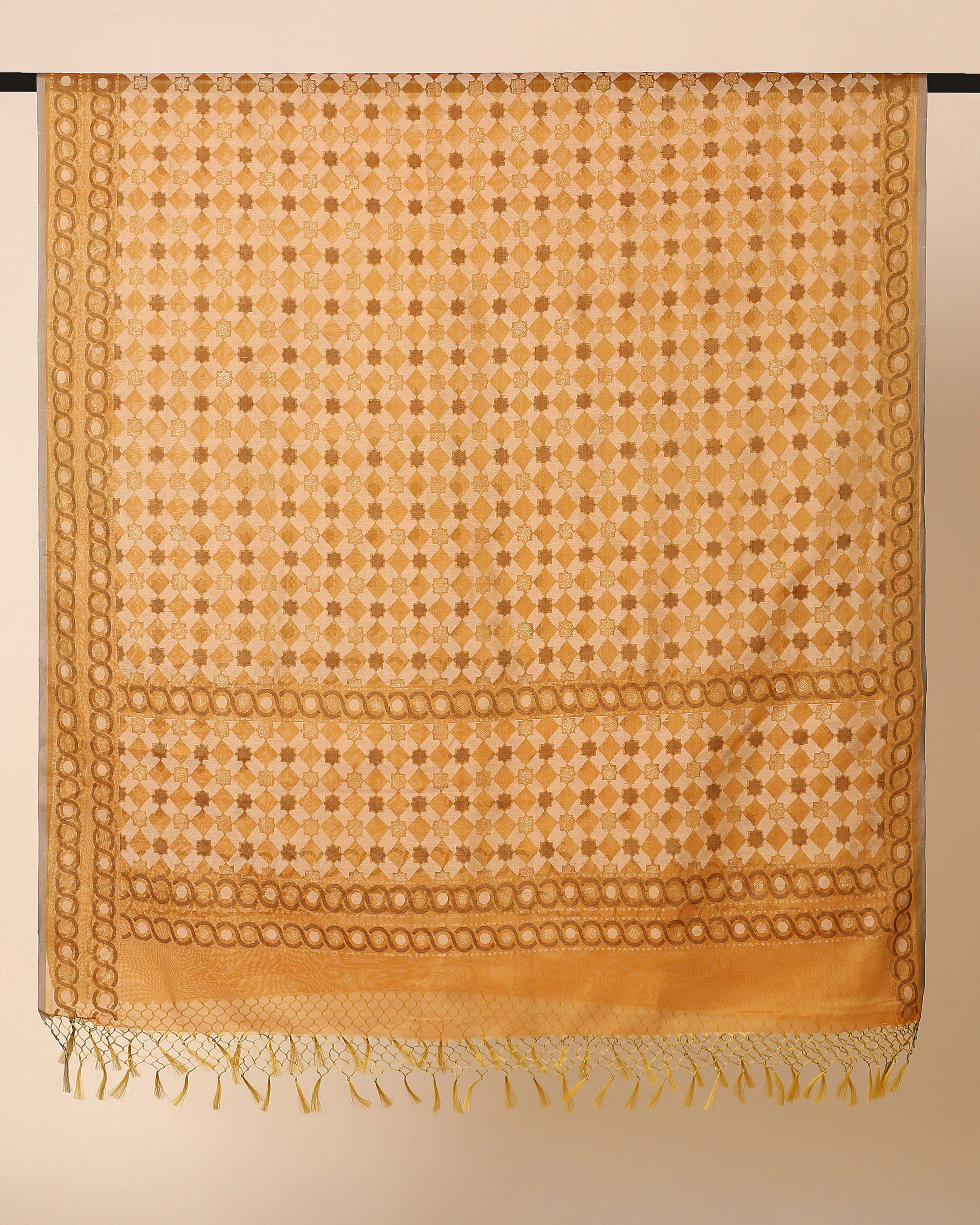 Kaliyah Banarasi Jamdani Silk Cotton Dupatta