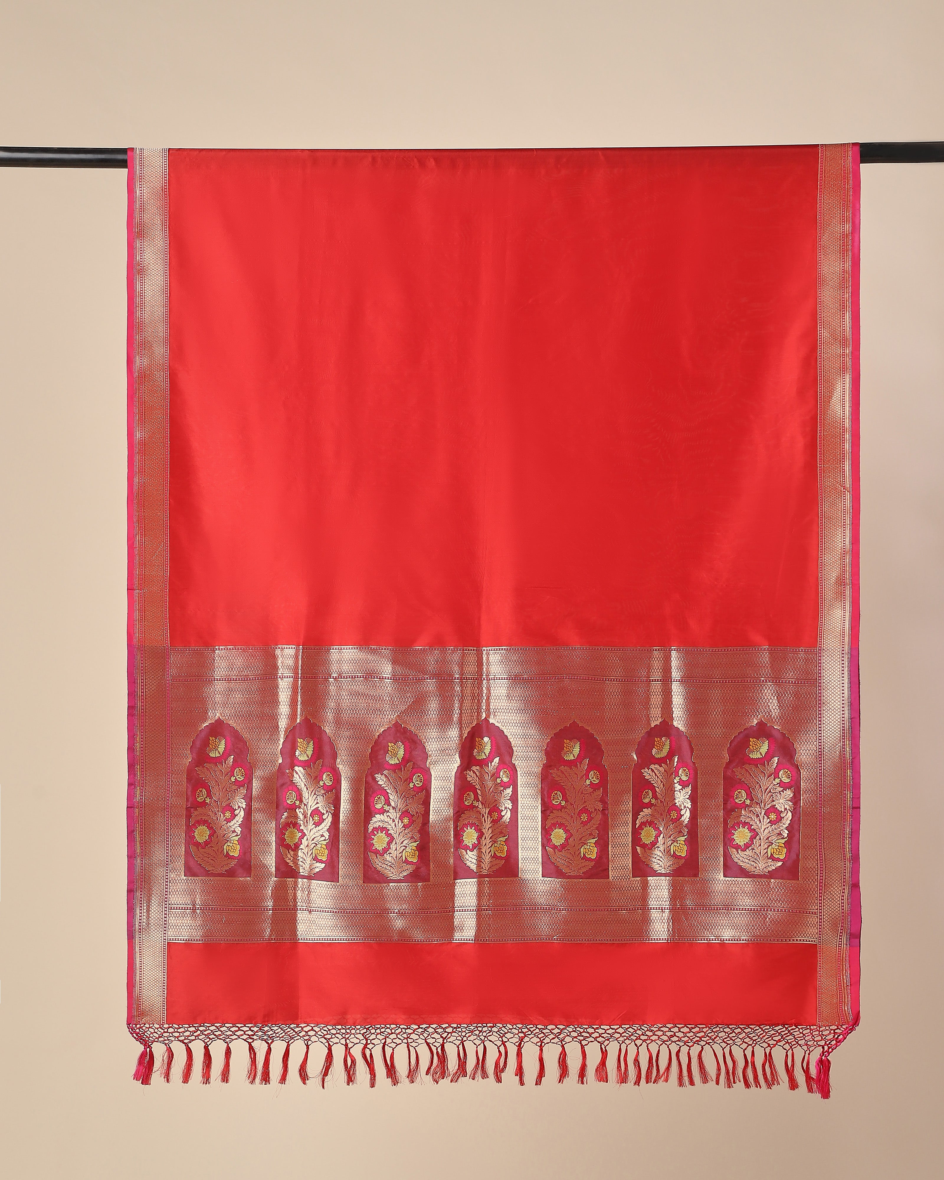 Jannat Banarasi Cutwork Silk Dupatta