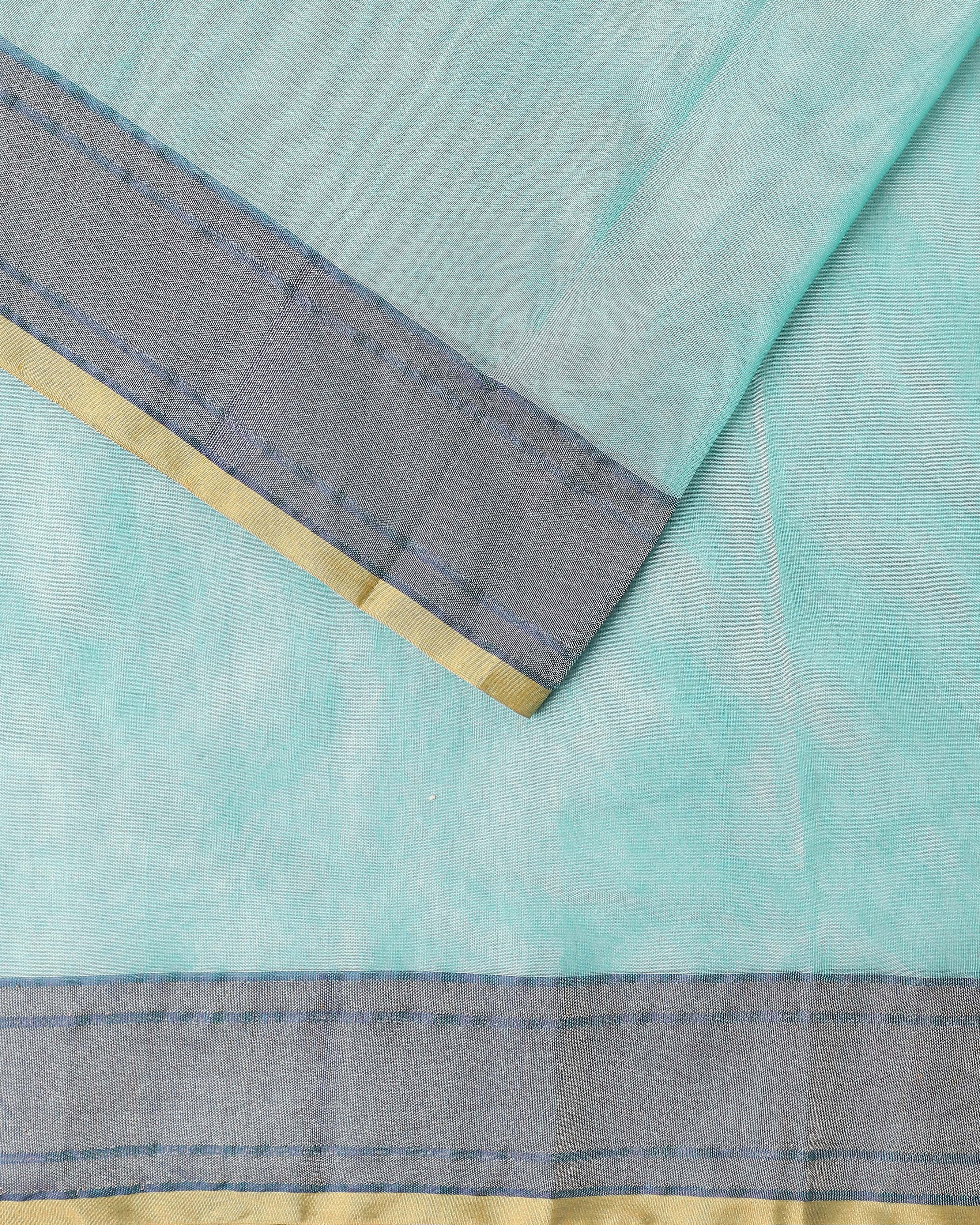 Sindhura Banarasi Jamdani Silk Cotton Saree