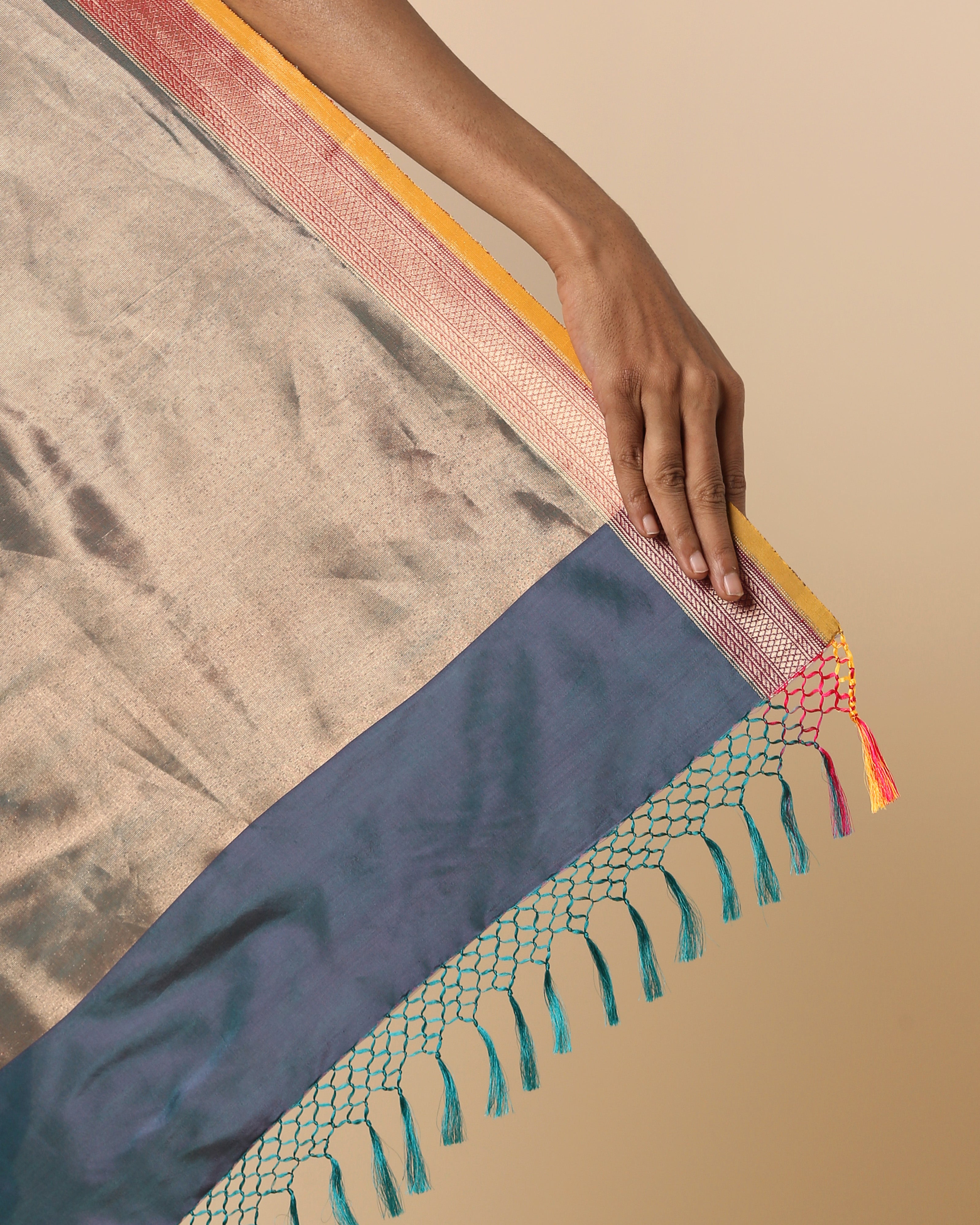 Inayah Banarasi Cutwork Silk Saree