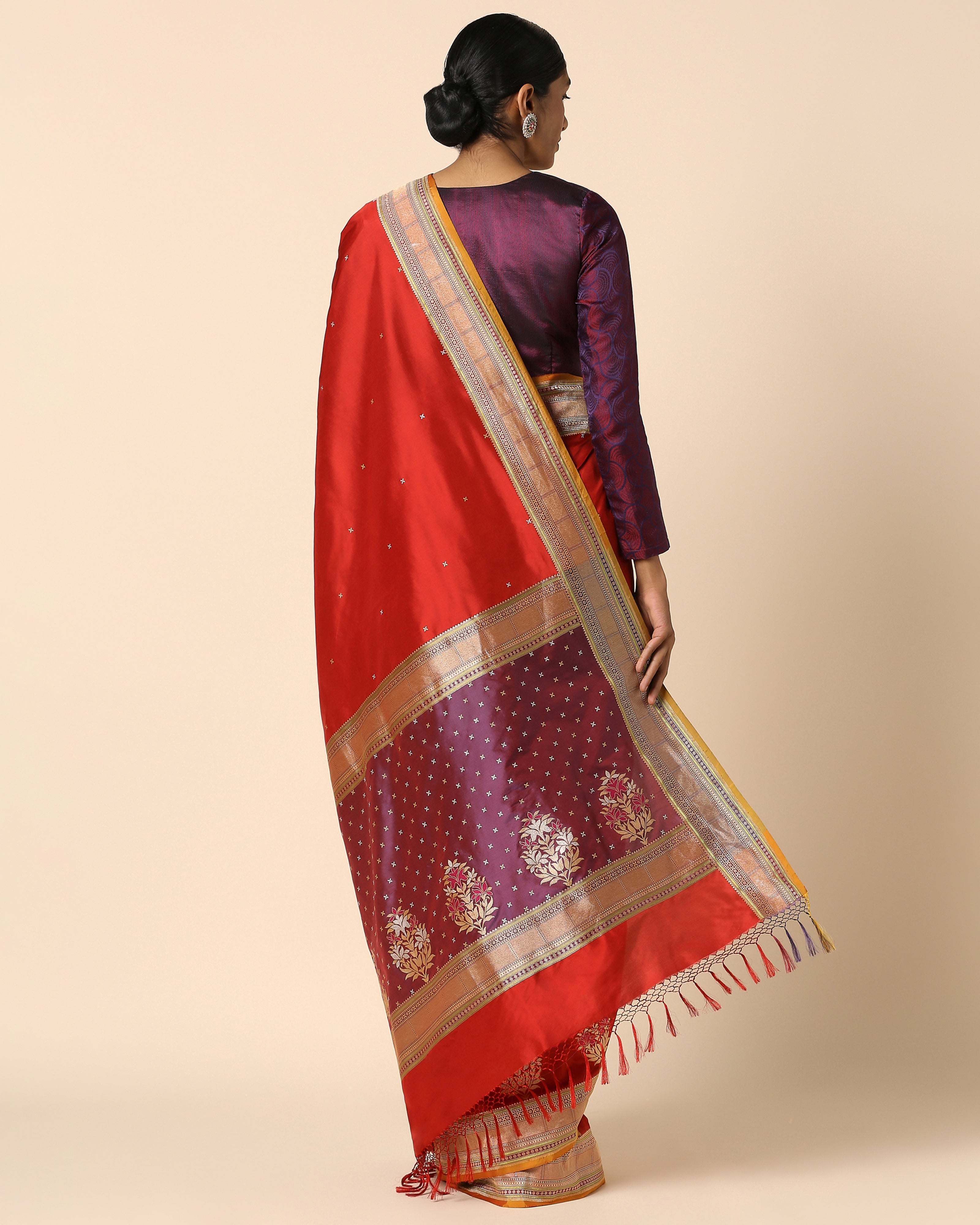 Miniha Banarasi Kadwa Silk Saree