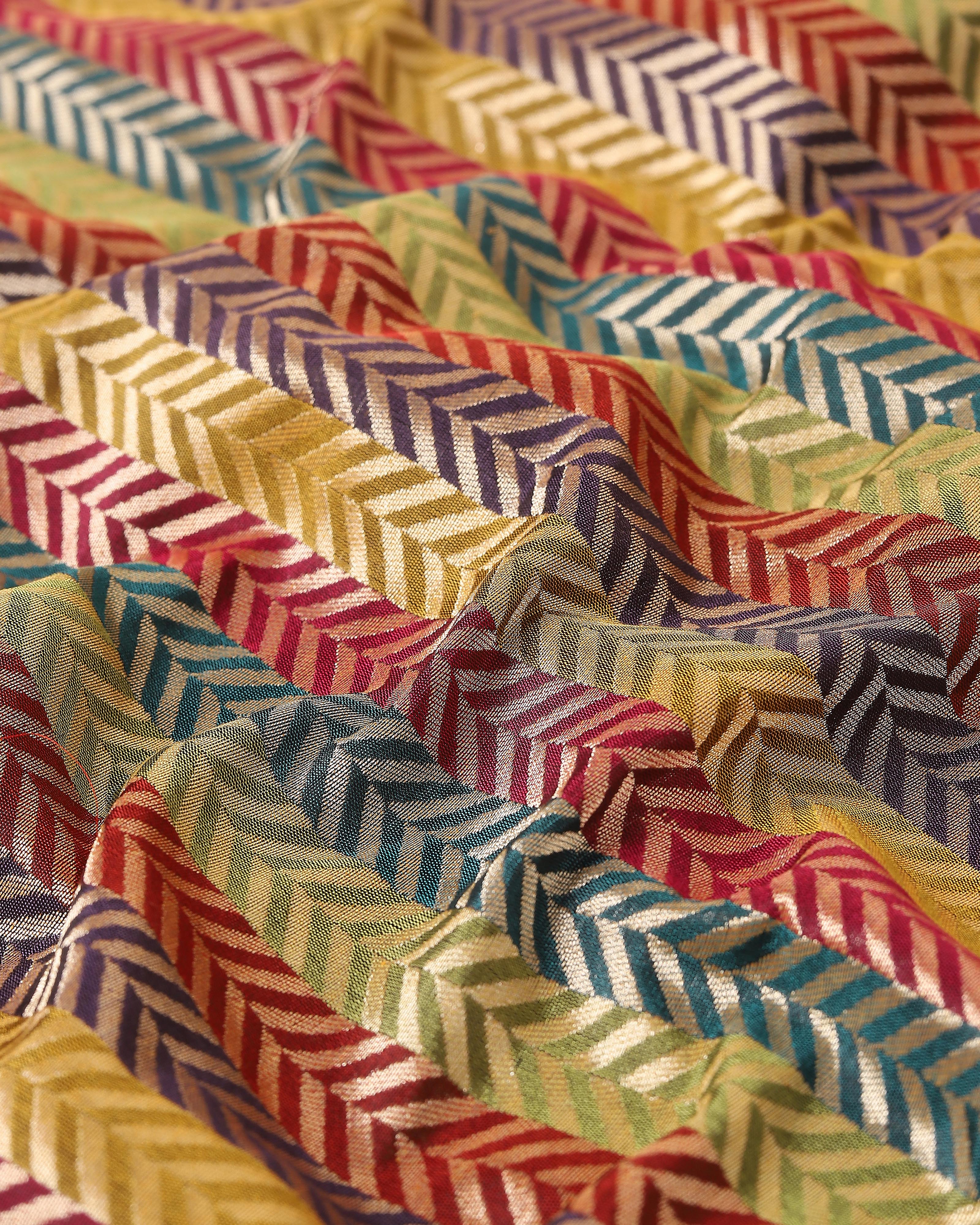 Papiya Banarasi Cutwork Silk Saree