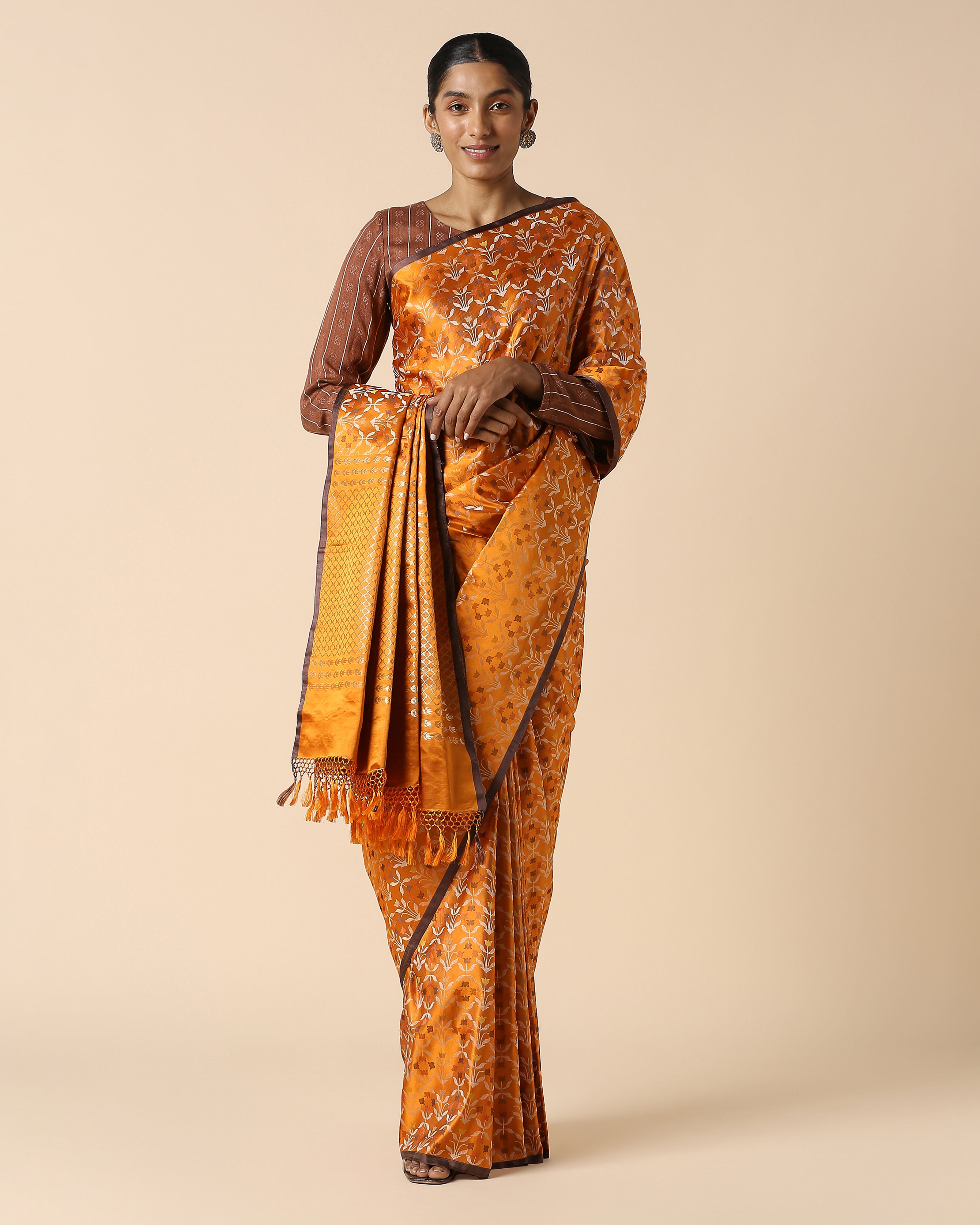 Shilpita Banarasi Tanchoi Silk Saree