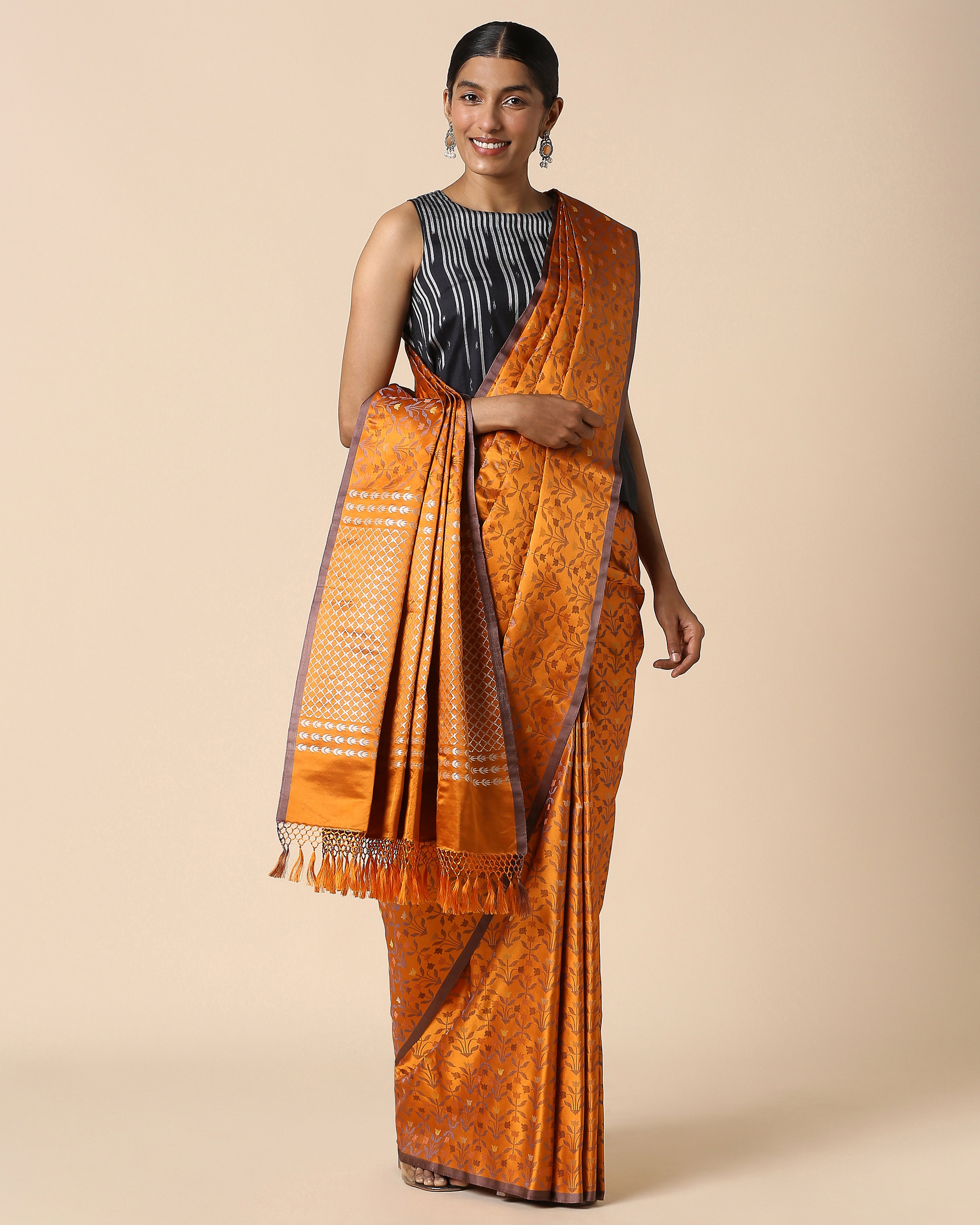 Shilpita Banarasi Tanchoi Silk Saree