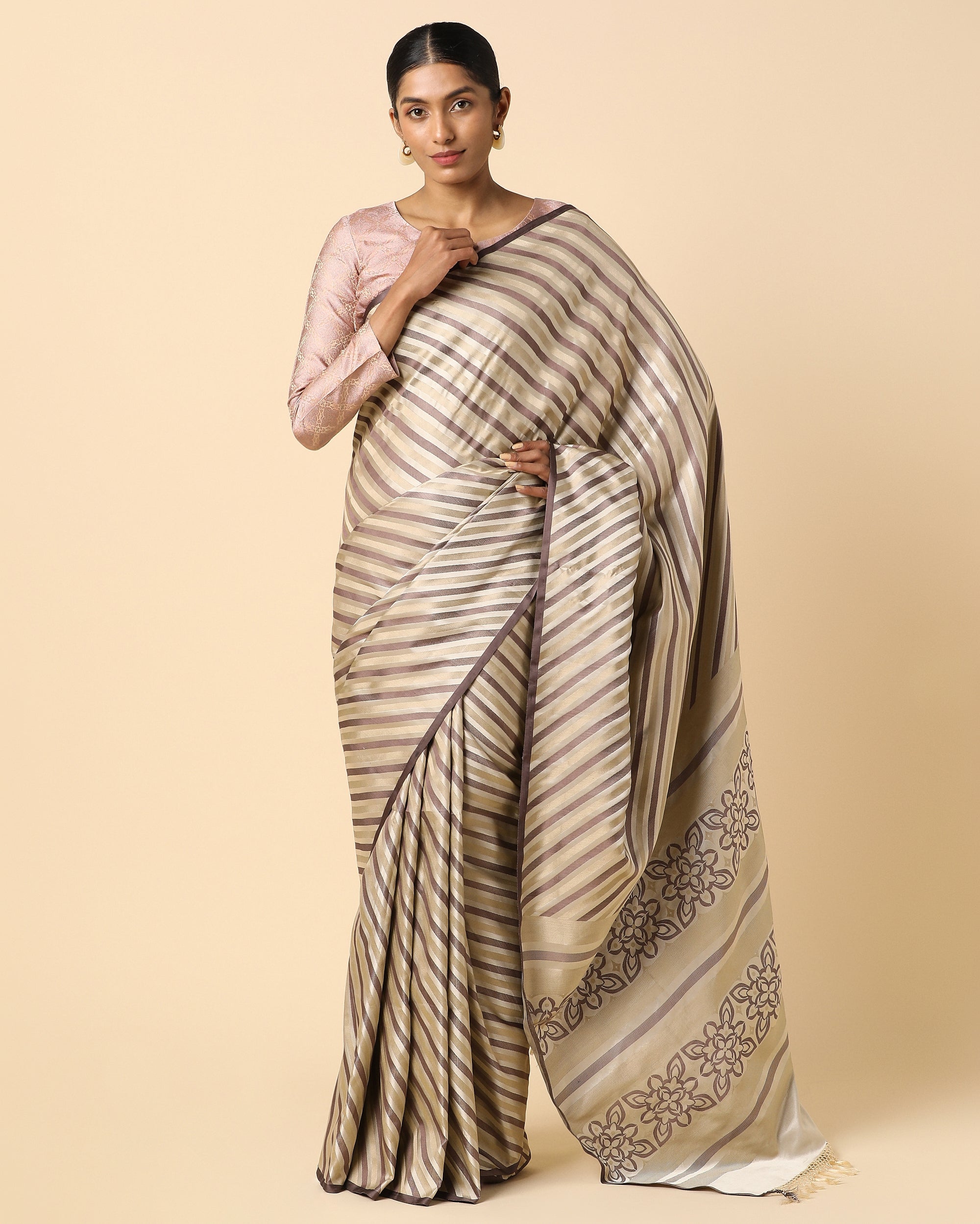 Ruhi Banarasi Tanchoi Silk Saree