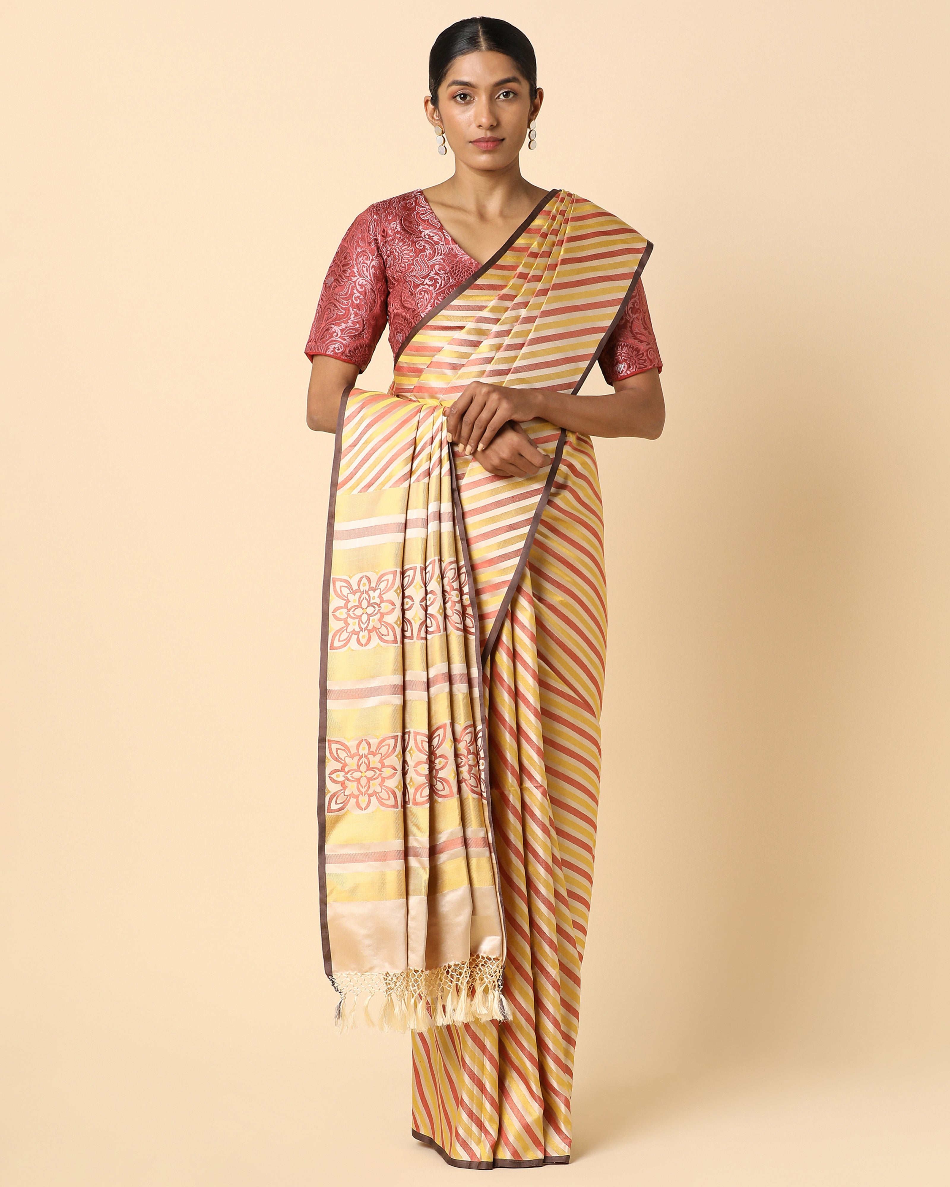 Ruhi Banarasi Tanchoi Silk Saree