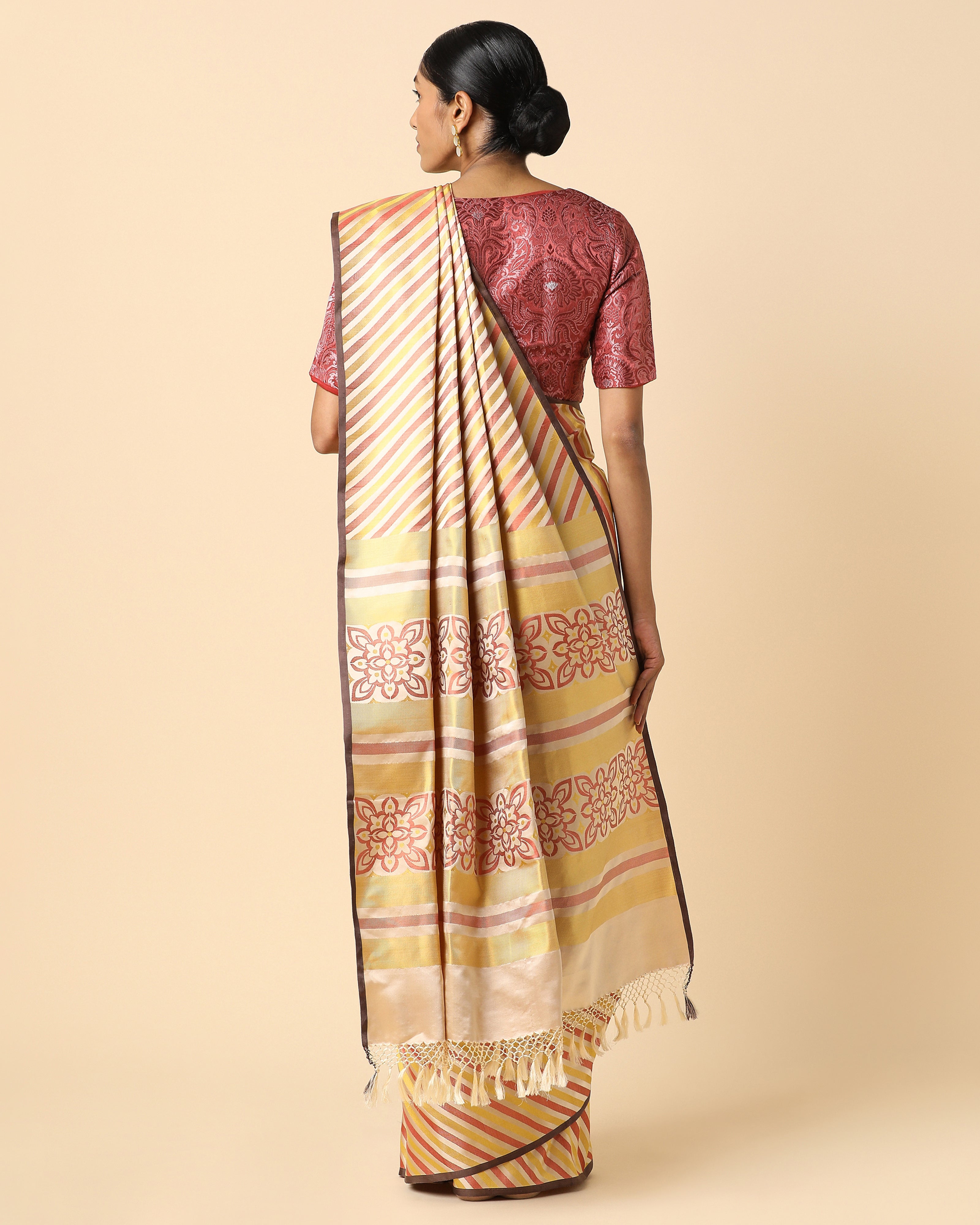 Ruhi Banarasi Tanchoi Silk Saree