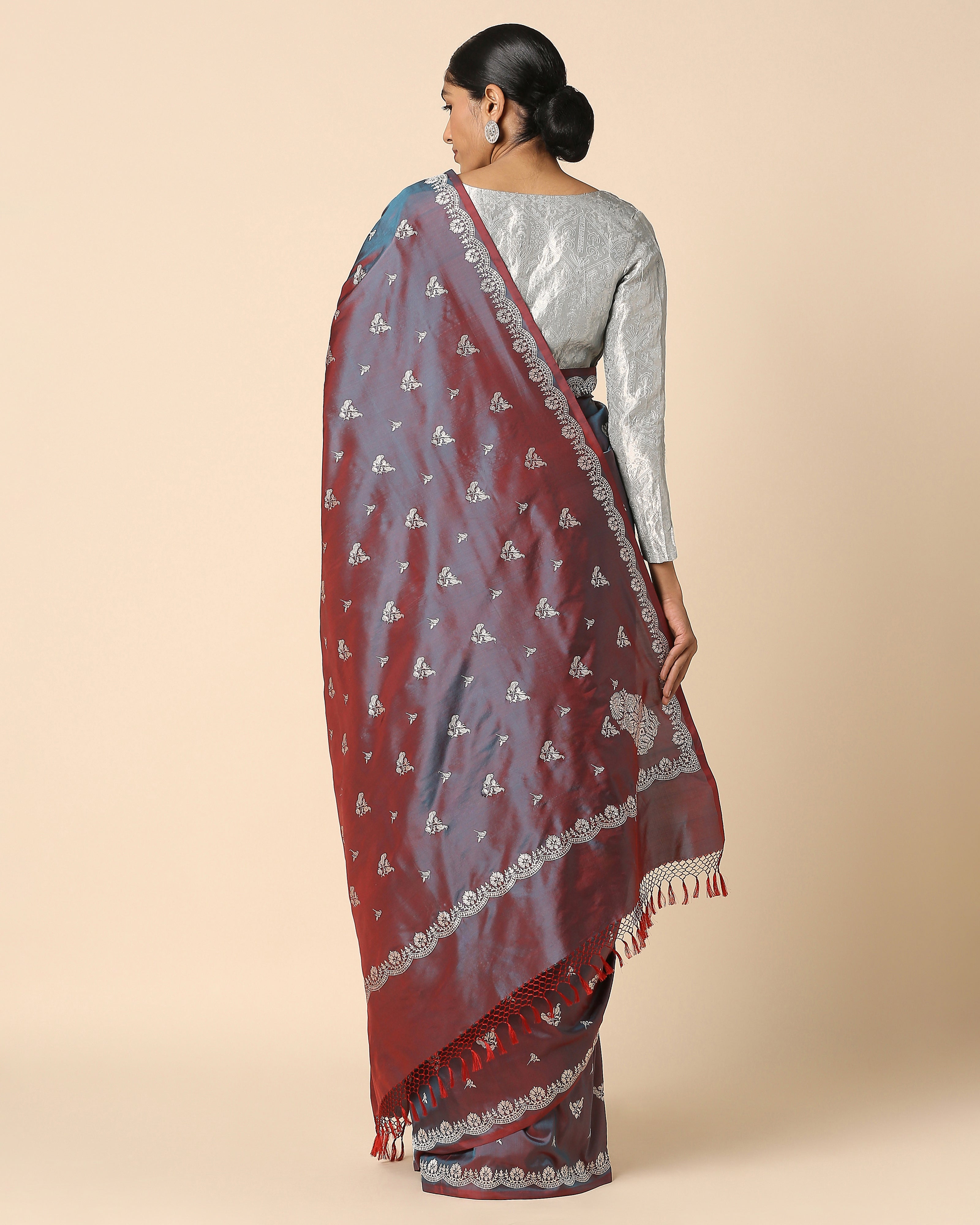 Nidhya Banarasi Kadwa Silk Saree