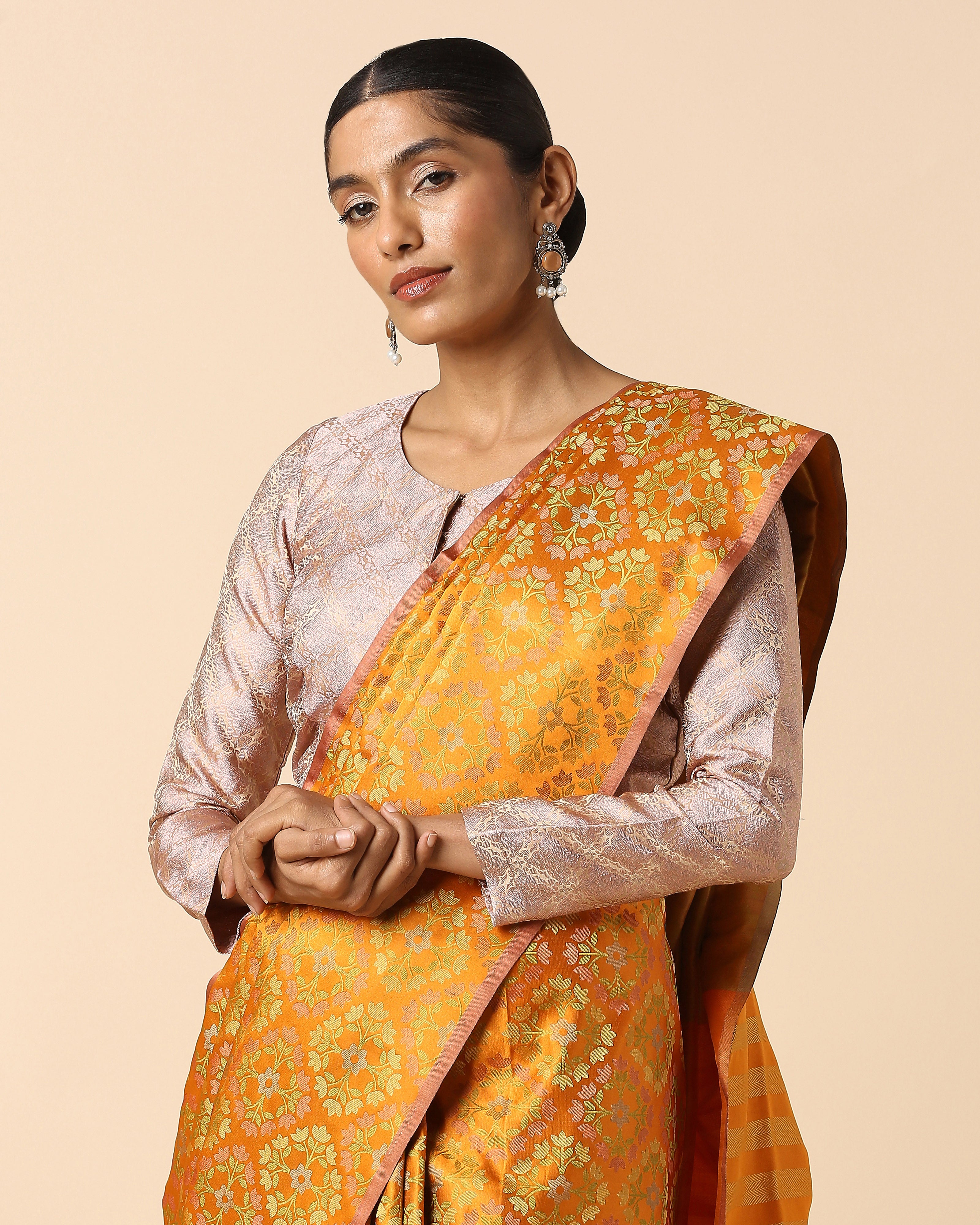 Avnish Banarasi Tanchoi Silk Saree