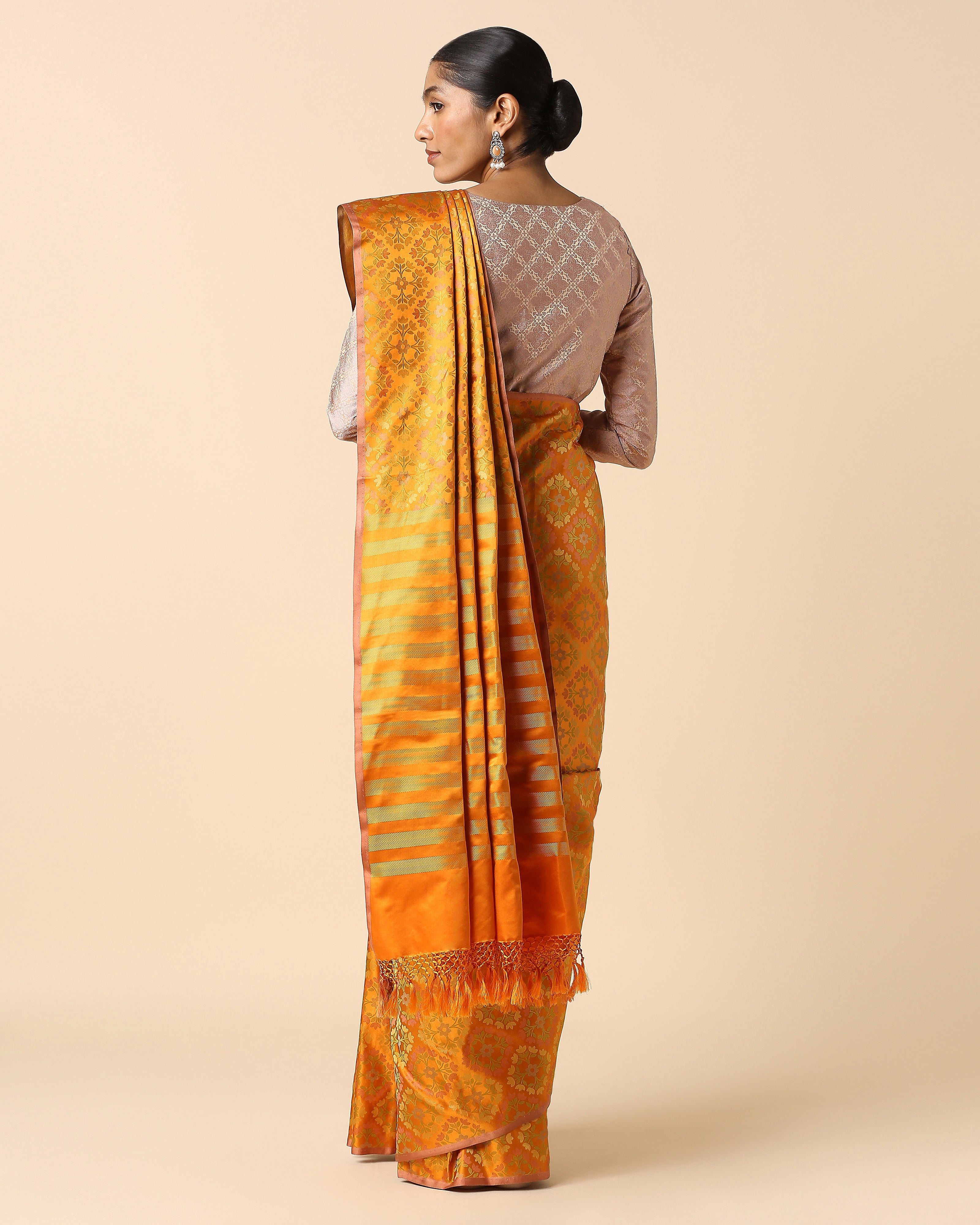 Avnish Banarasi Tanchoi Silk Saree