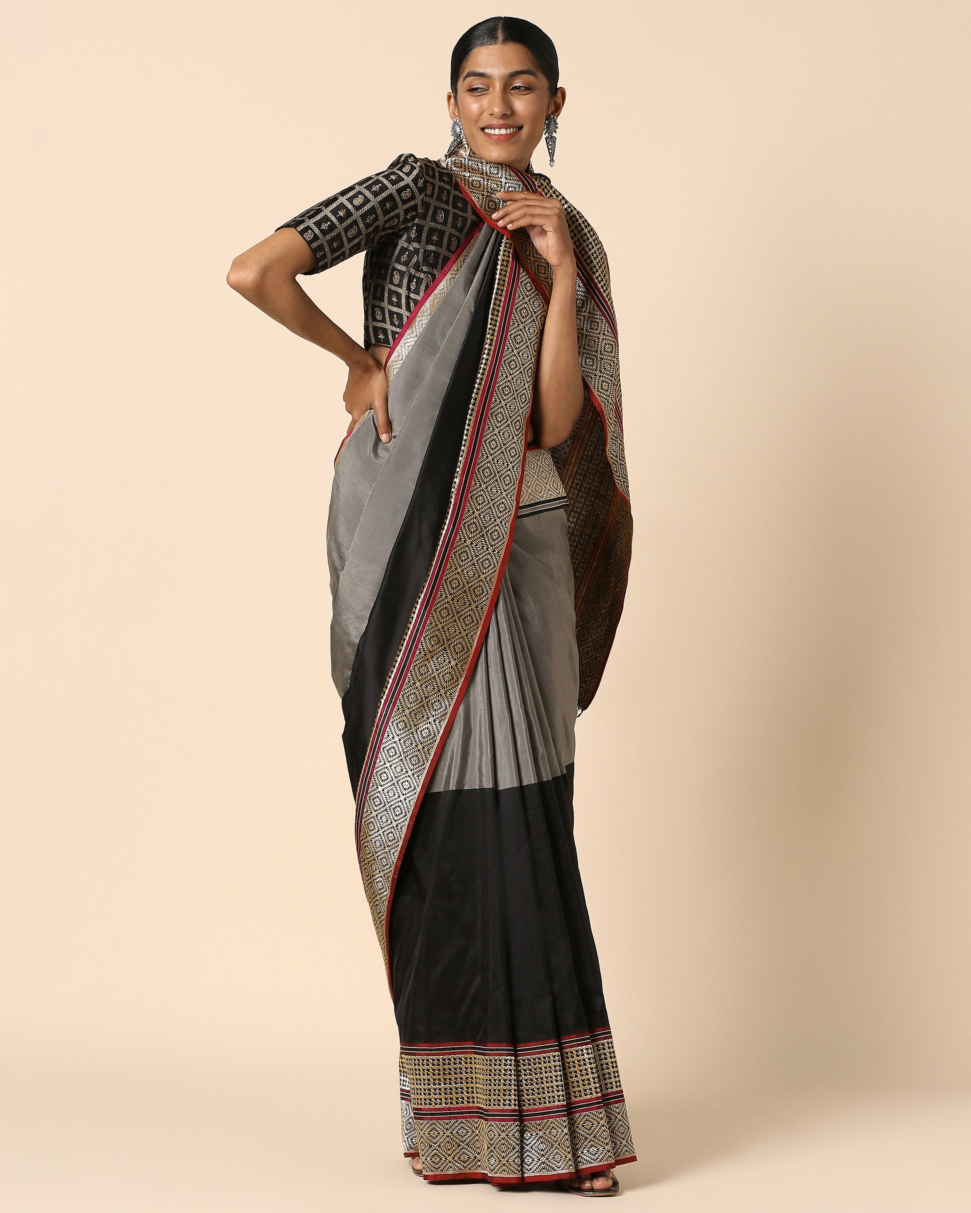 Jasna Banarasi Kadwa Silk Saree