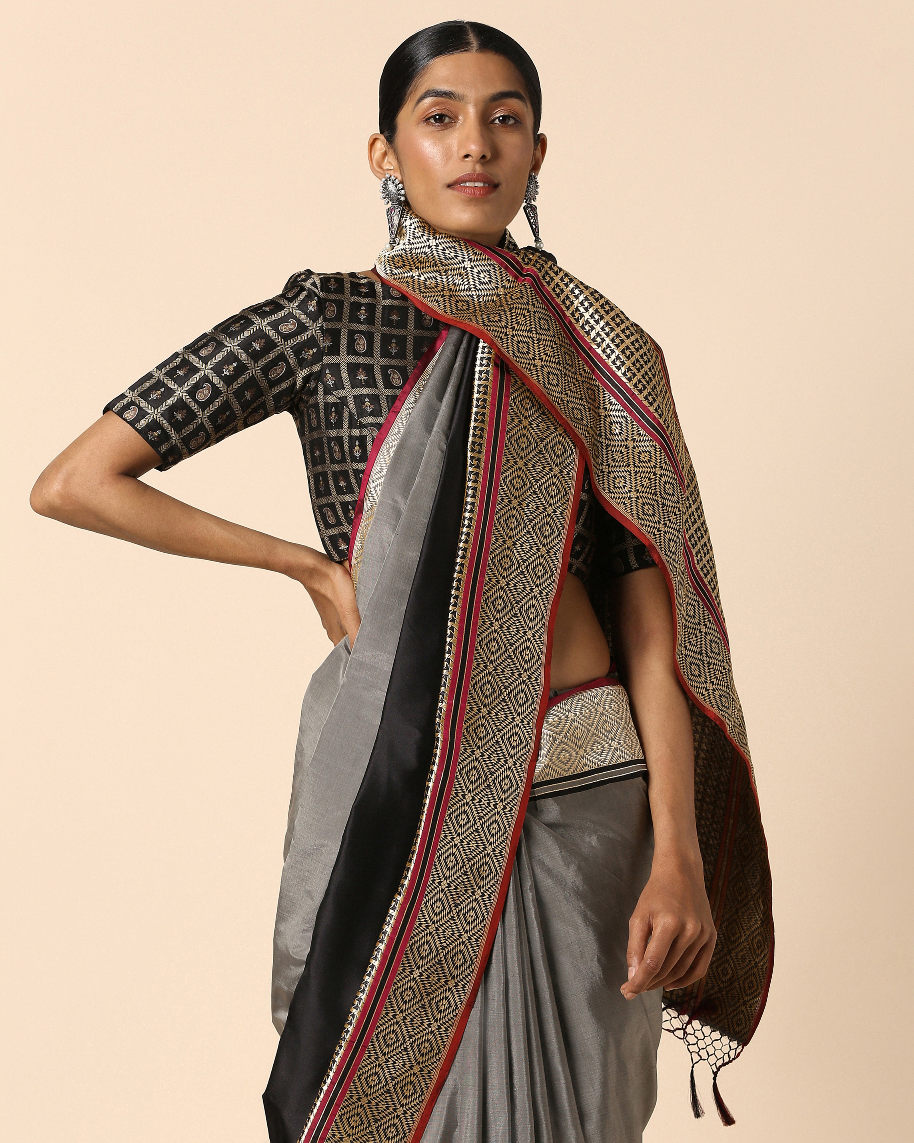 Jasna Banarasi Kadwa Silk Saree