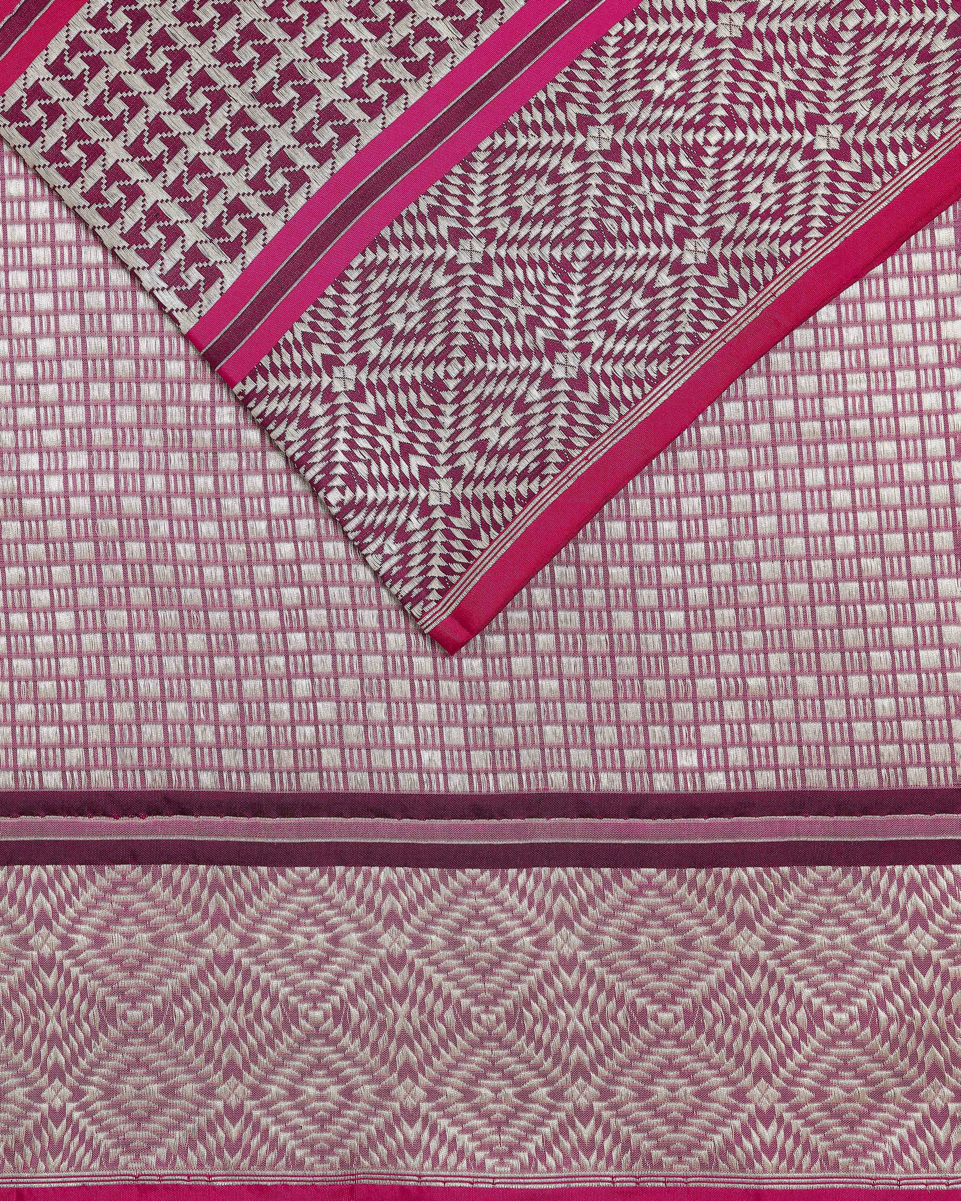 Jasna Banarasi Kadwa Silk Saree