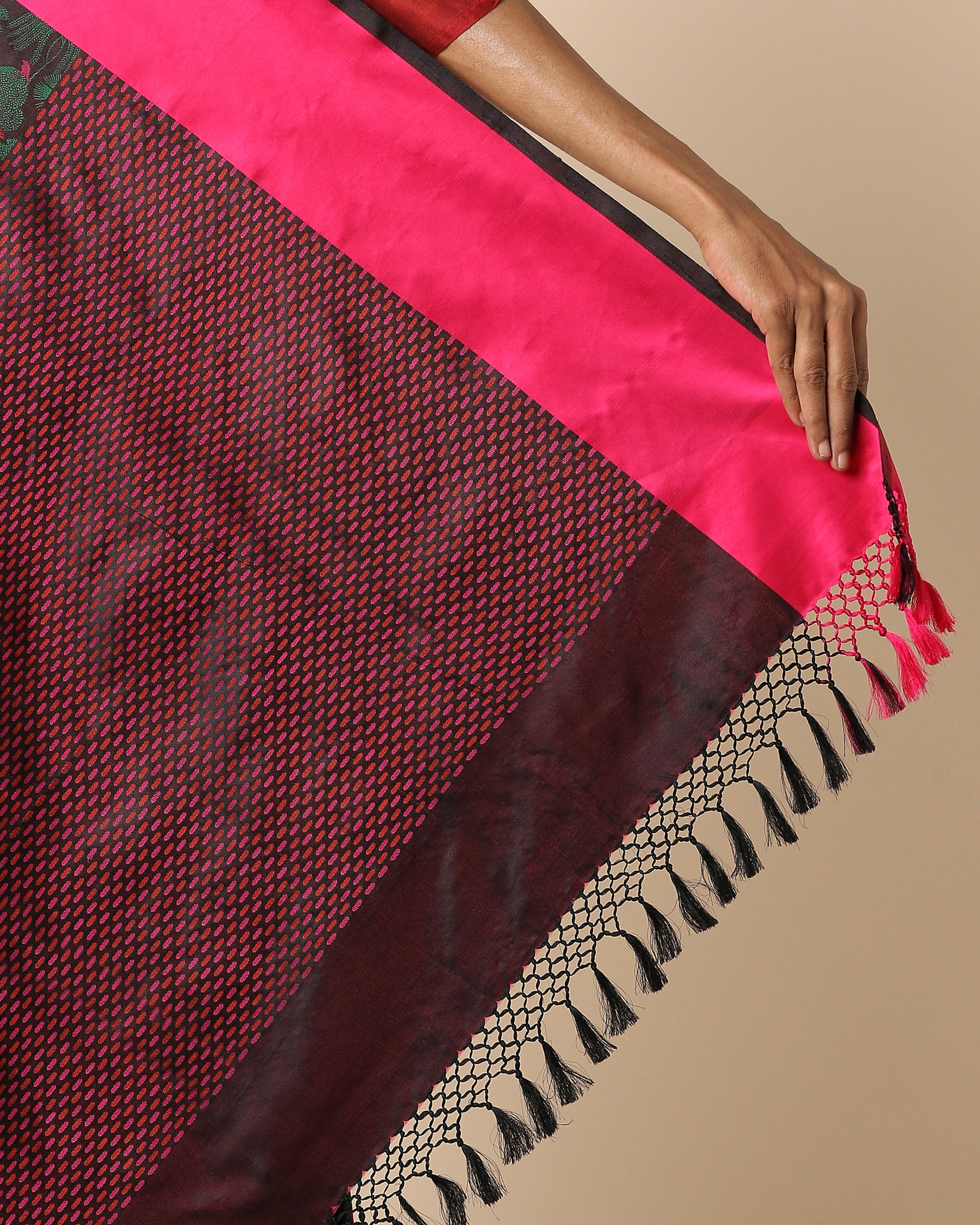 Ananta Banarasi Tanchoi Silk Saree
