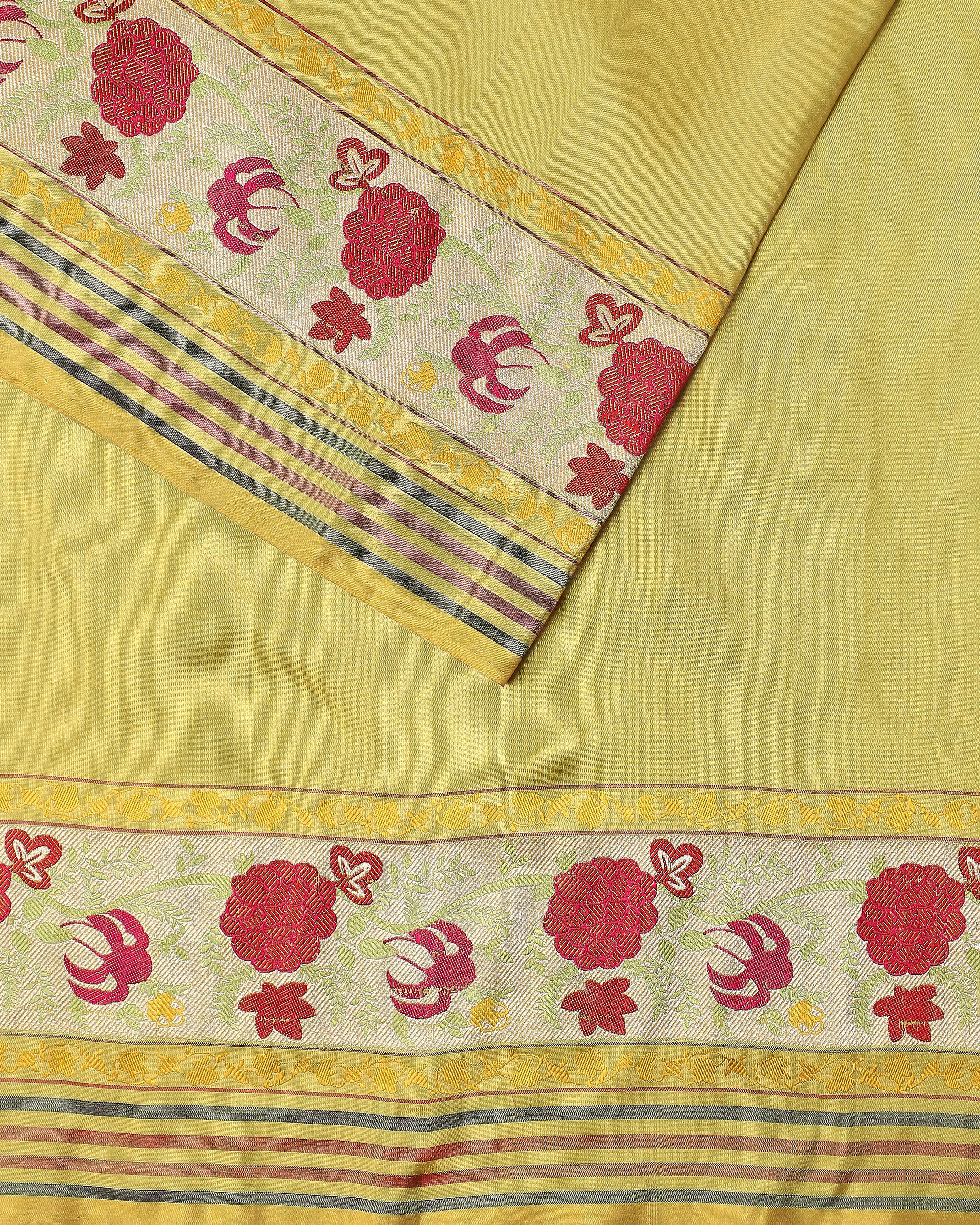 Annanda Banarasi Kadwa Silk Saree