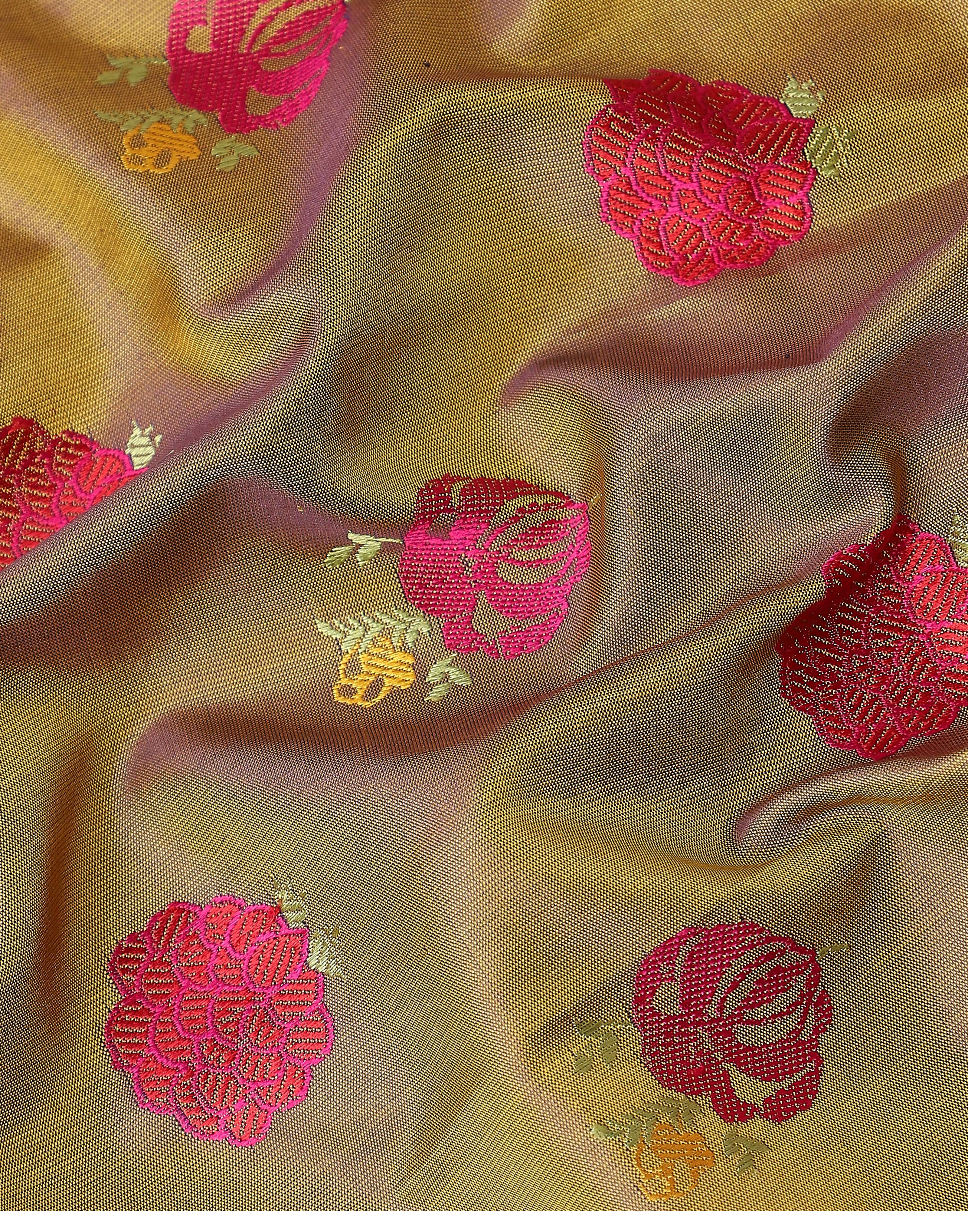 Annanda Banarasi Kadwa Silk Saree