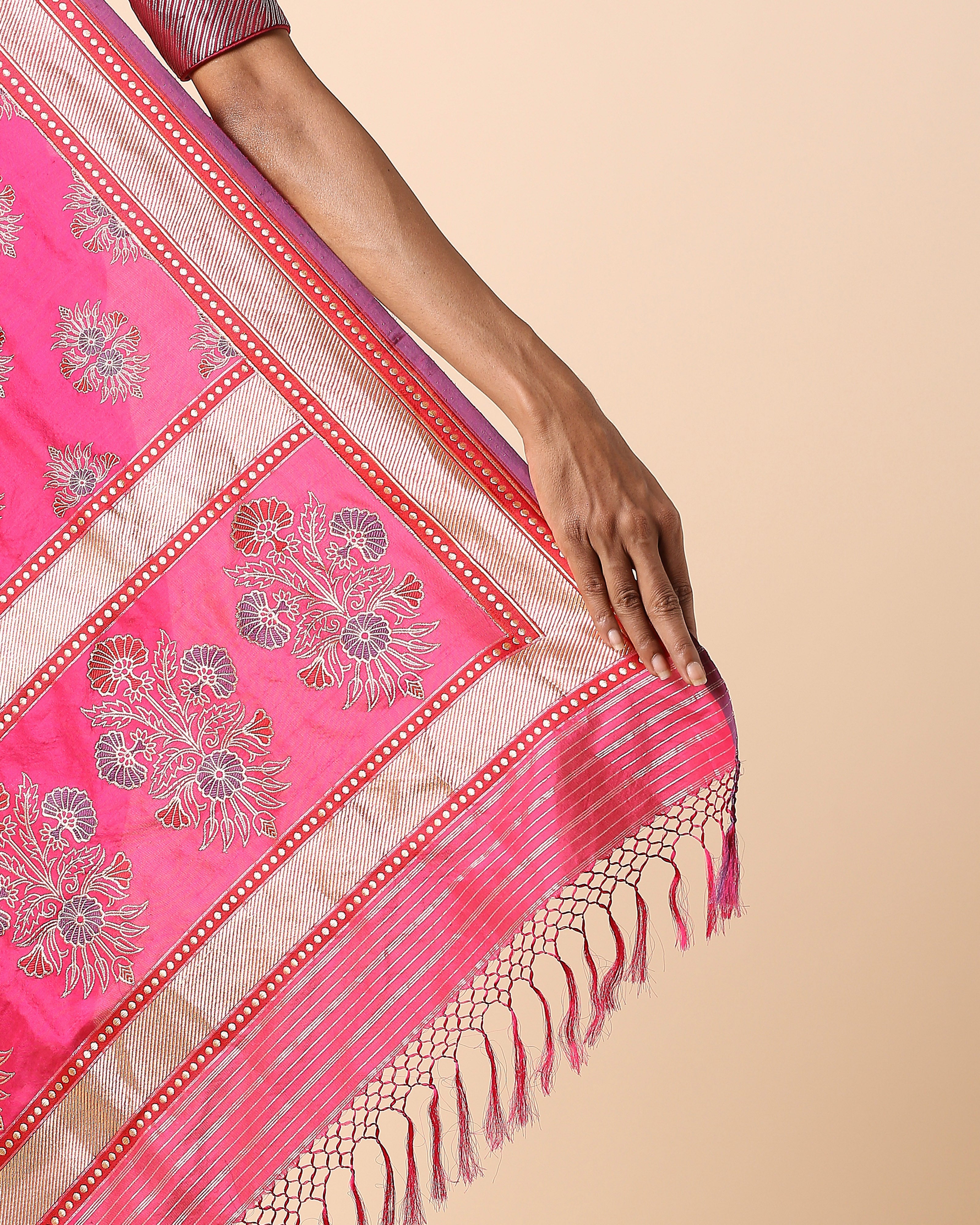 Mrida Banarasi Rangkaat Silk Saree