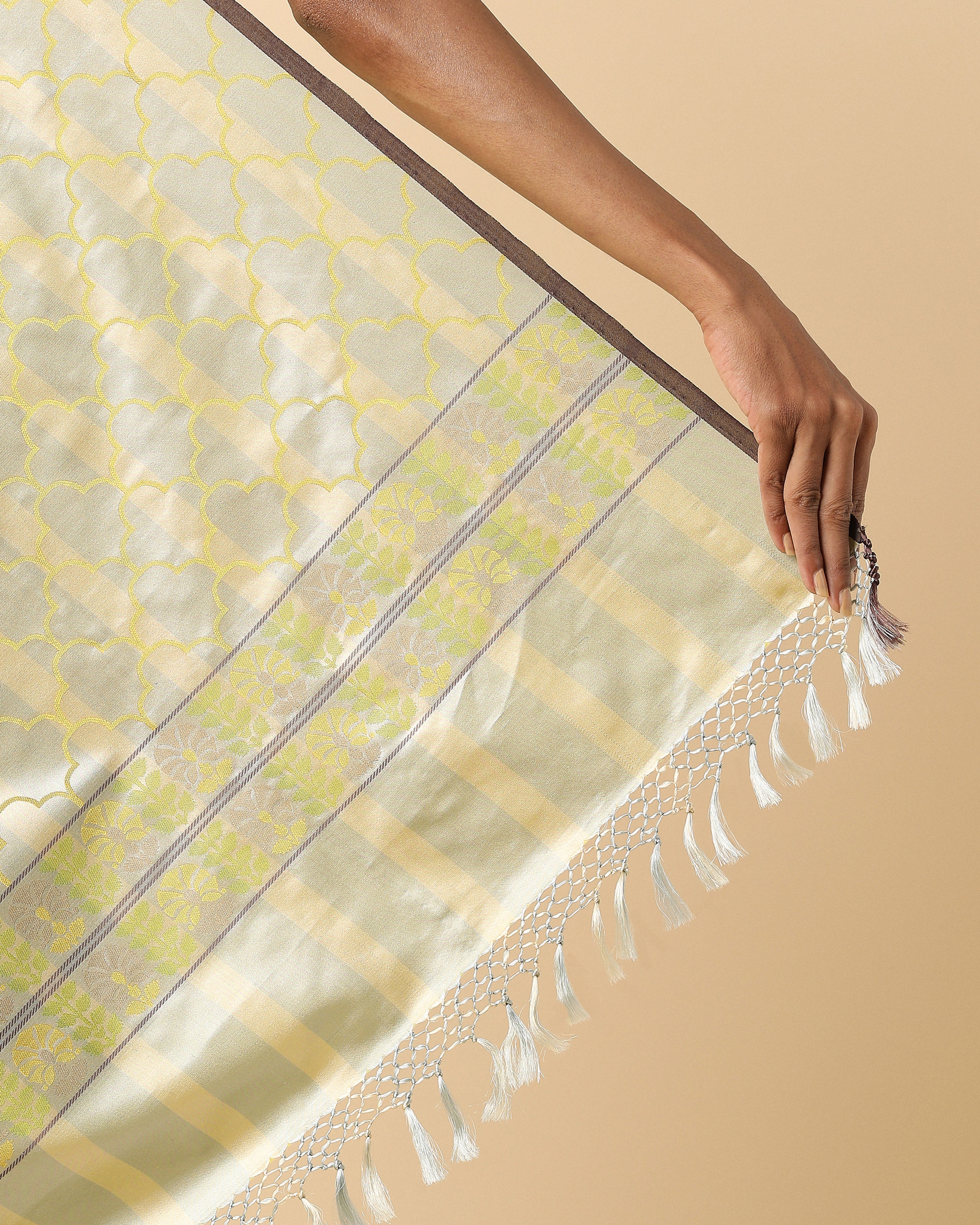 Sarvani Banarasi Tanchoi Silk Saree