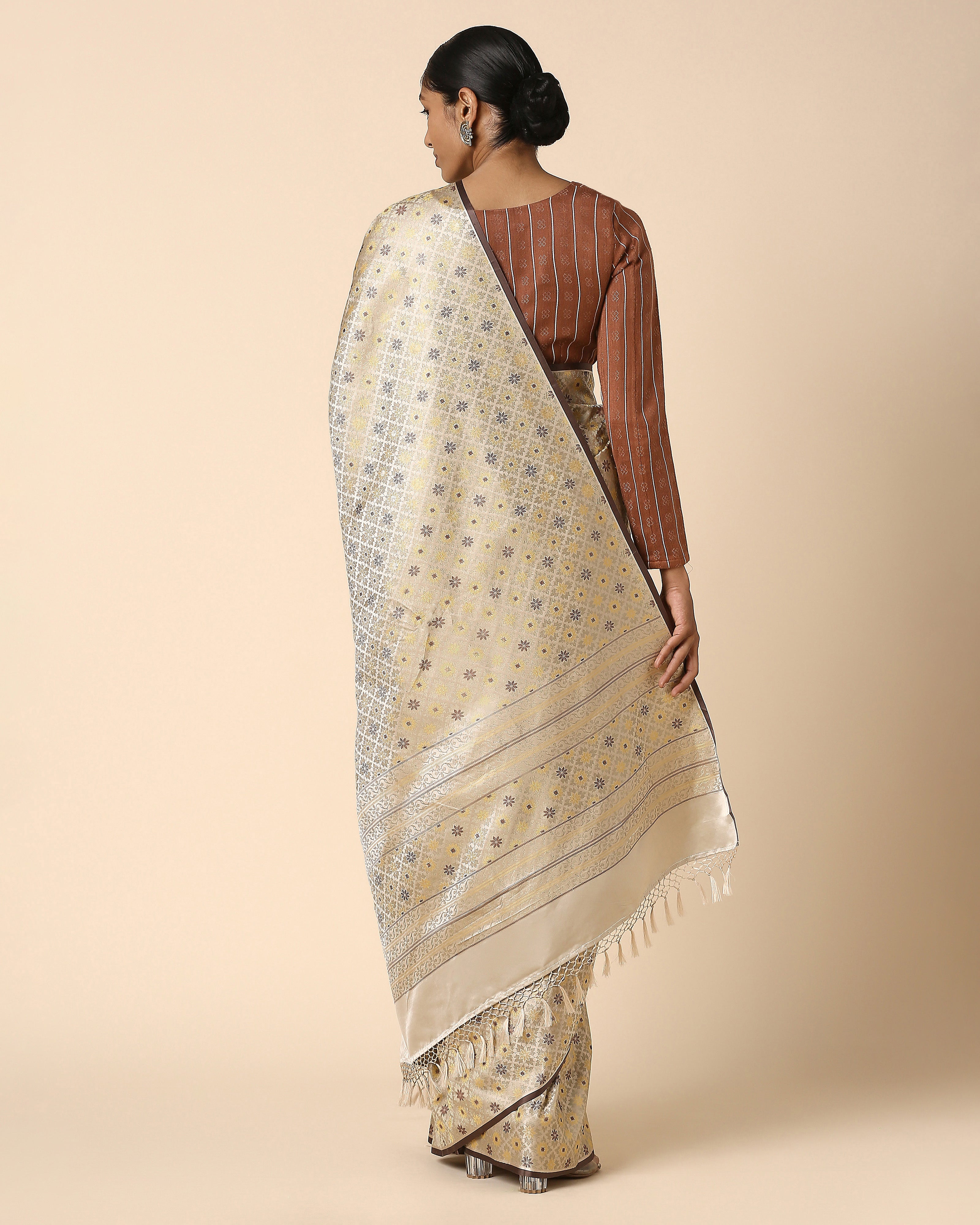 Panchali Banarasi Tanchoi Silk Saree