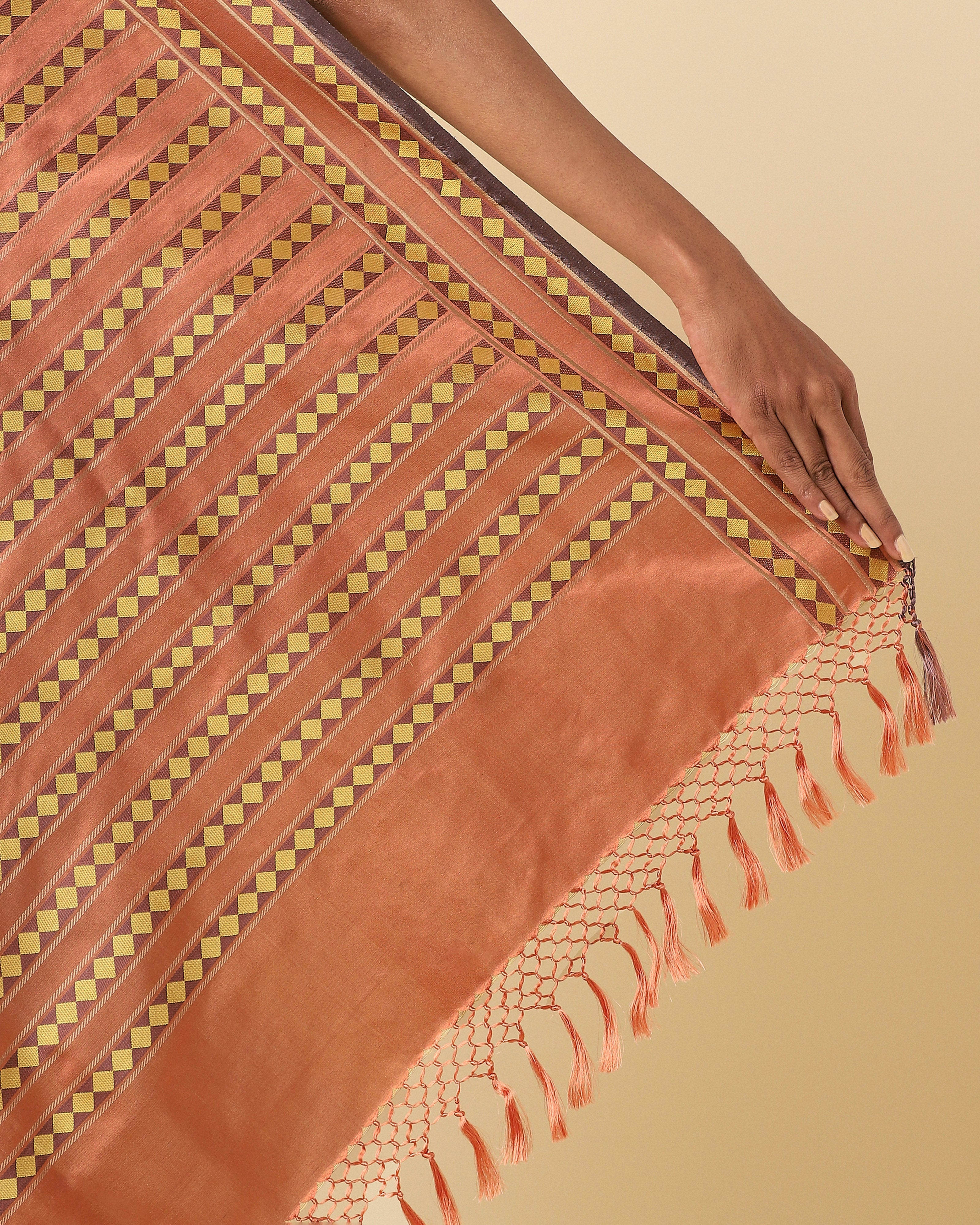 Shayma Banarasi Tanchoi Silk Saree
