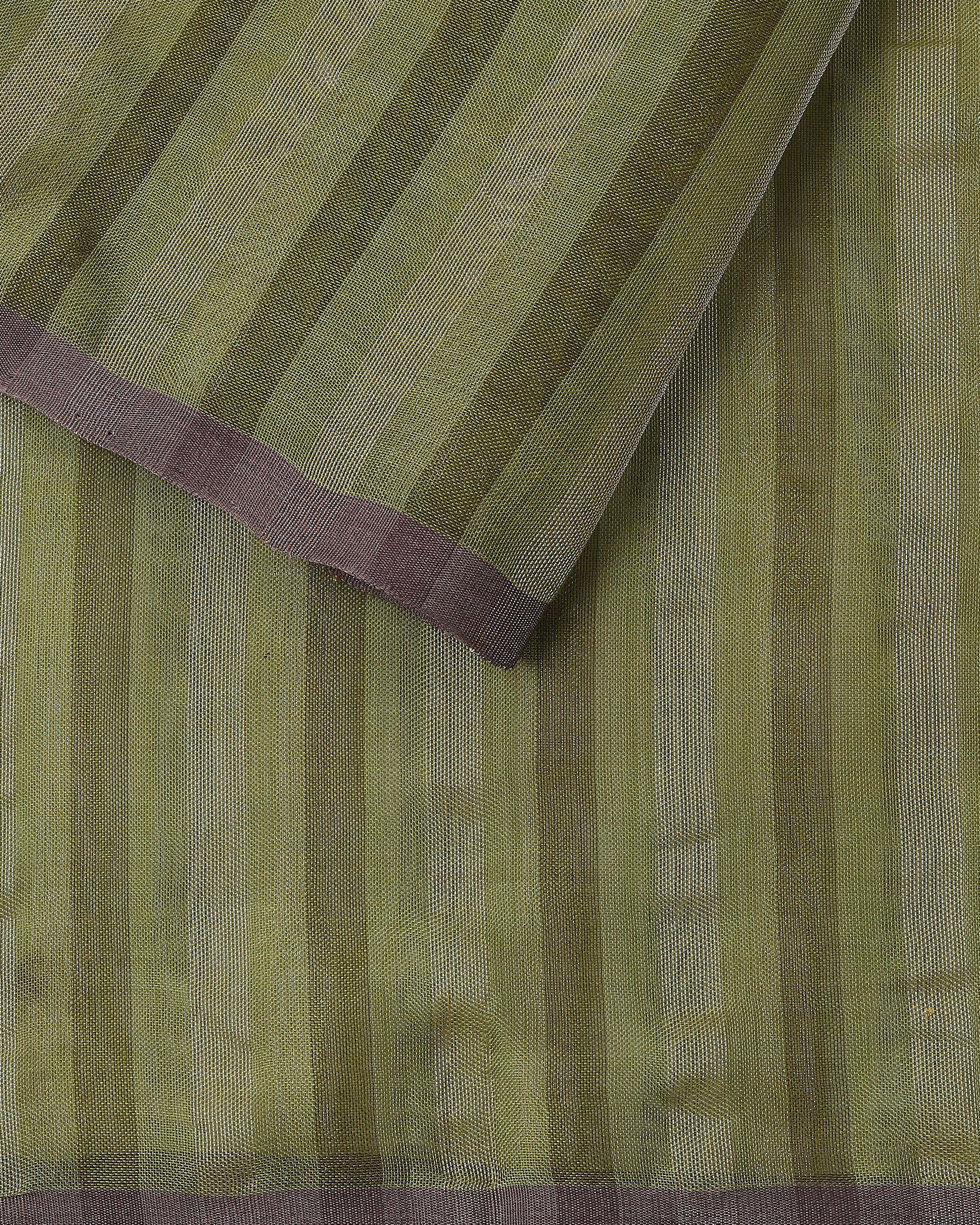 Aja Banarasi Jamdani Silk Cotton Saree
