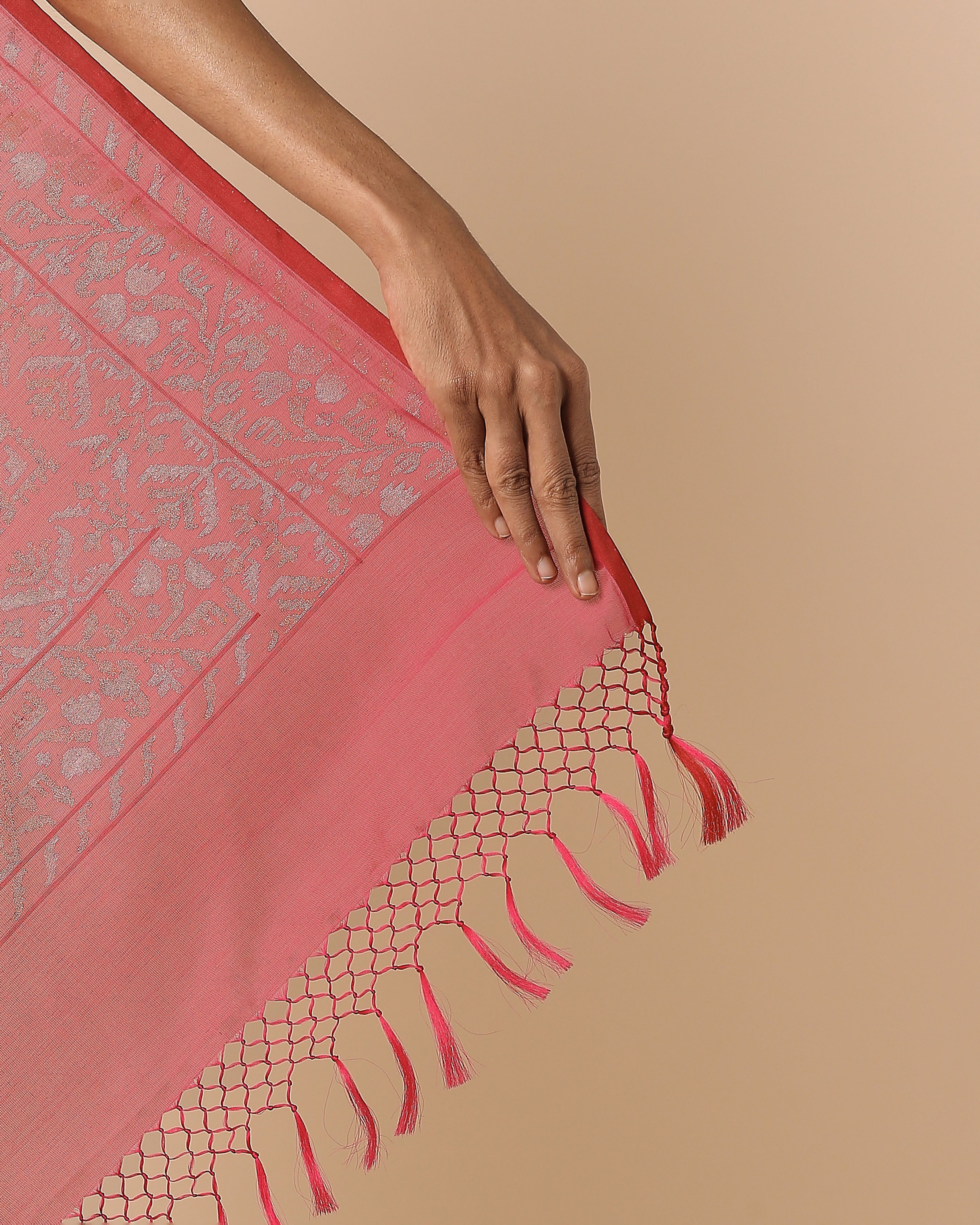 Aaiti Banarasi Jamdani Silk Cotton Saree