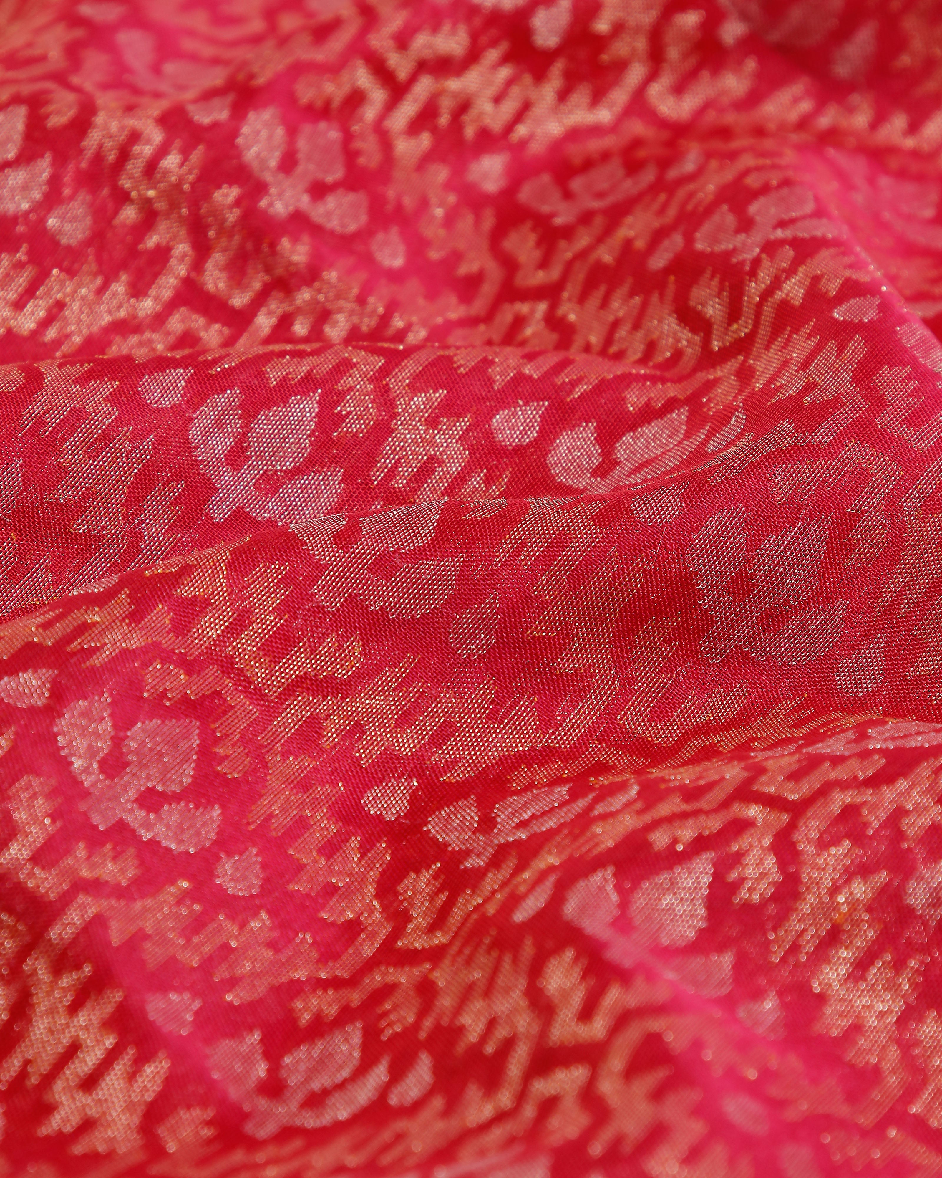 Aaiti Banarasi Jamdani Silk Cotton Saree