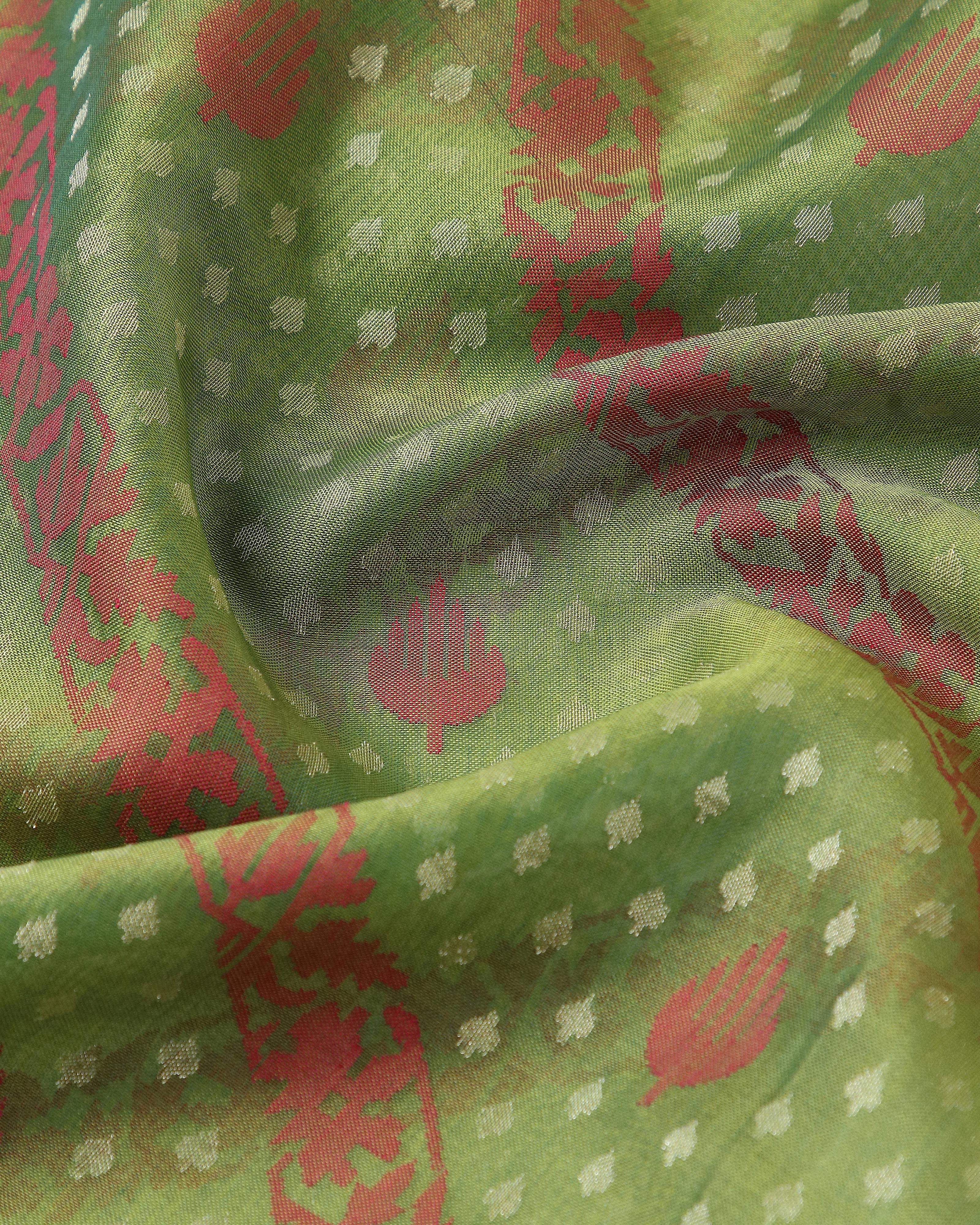 Oshi Banarasi Jamdani Silk Cotton Saree