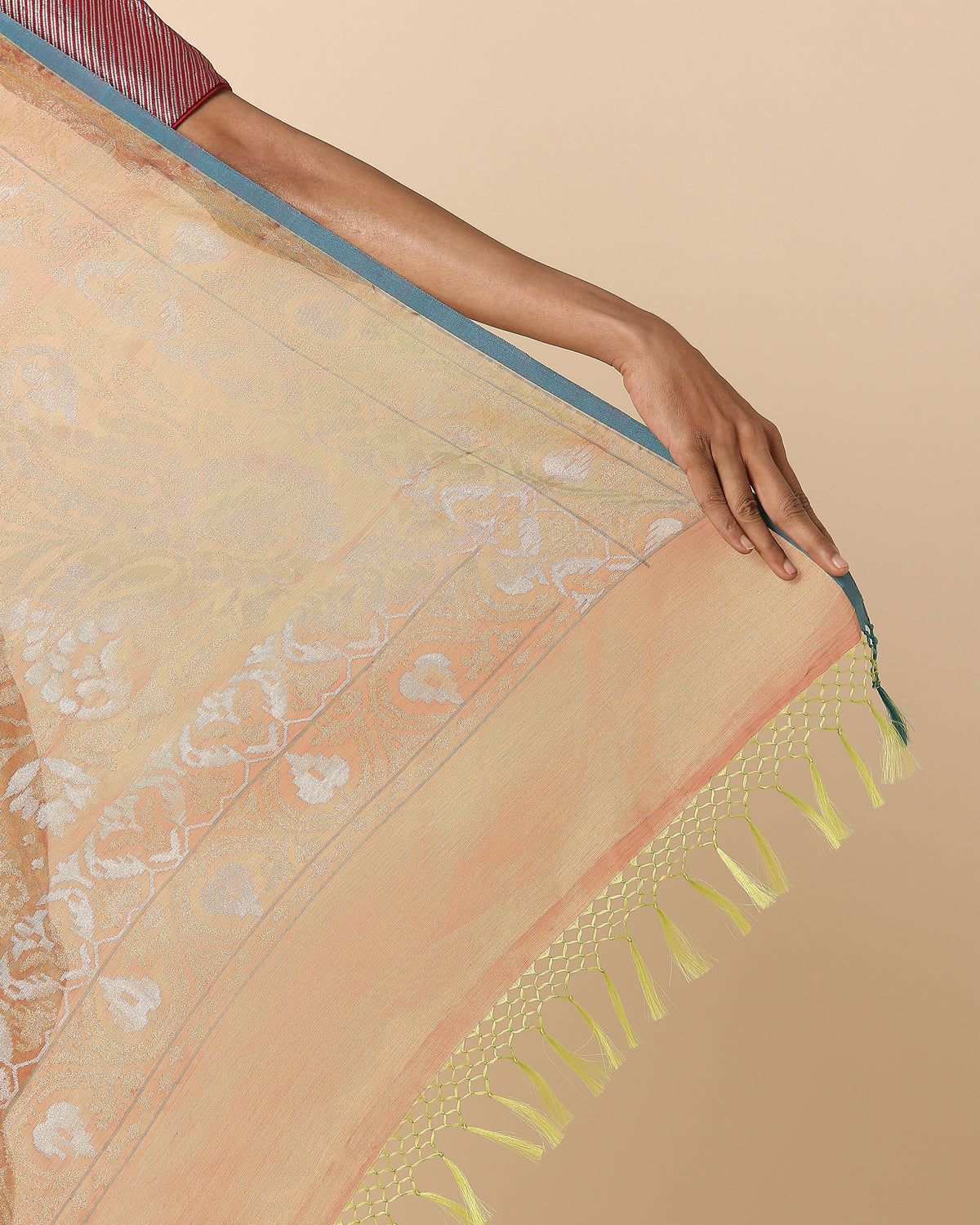 Oshi Banarasi Jamdani Silk Cotton Saree