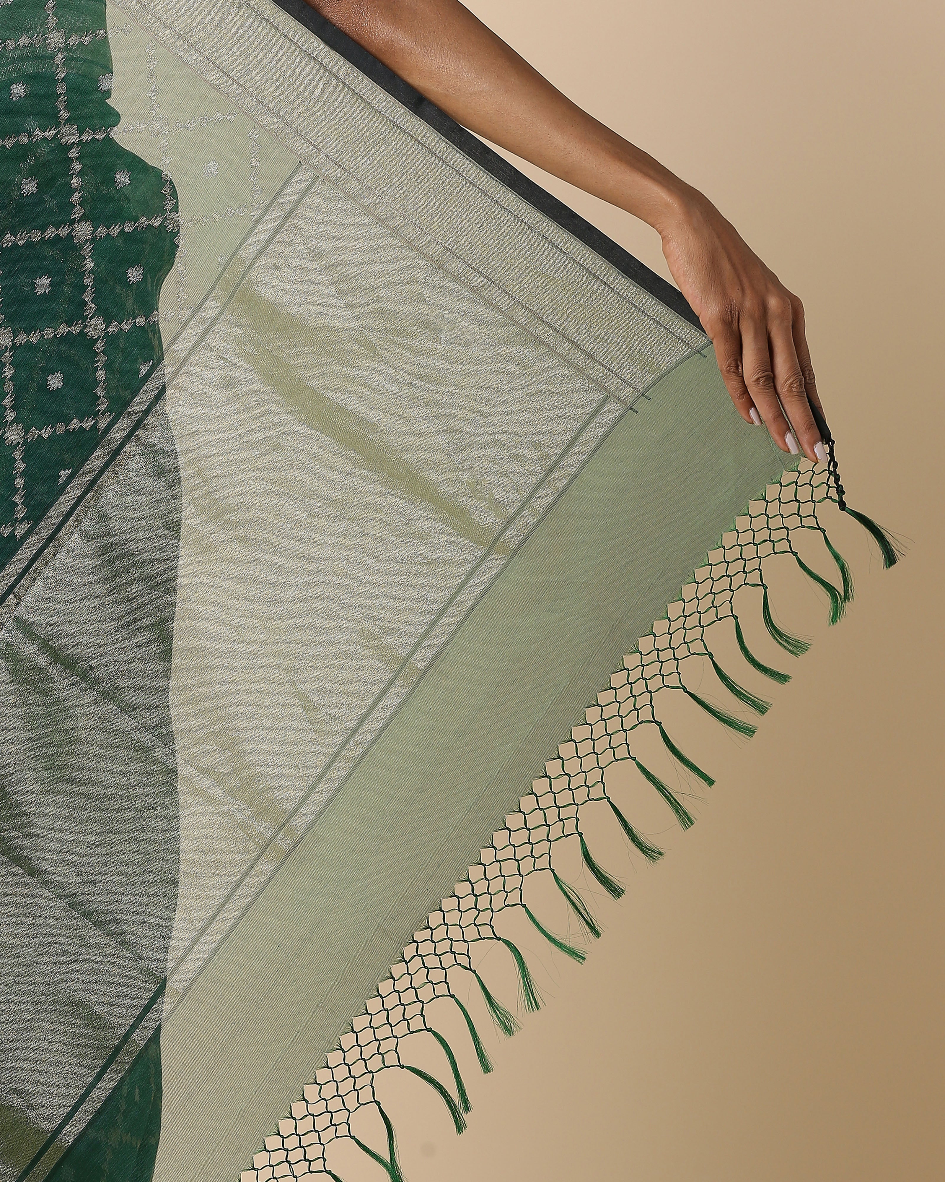 Urmi Banarasi Jamdani Silk Cotton Saree
