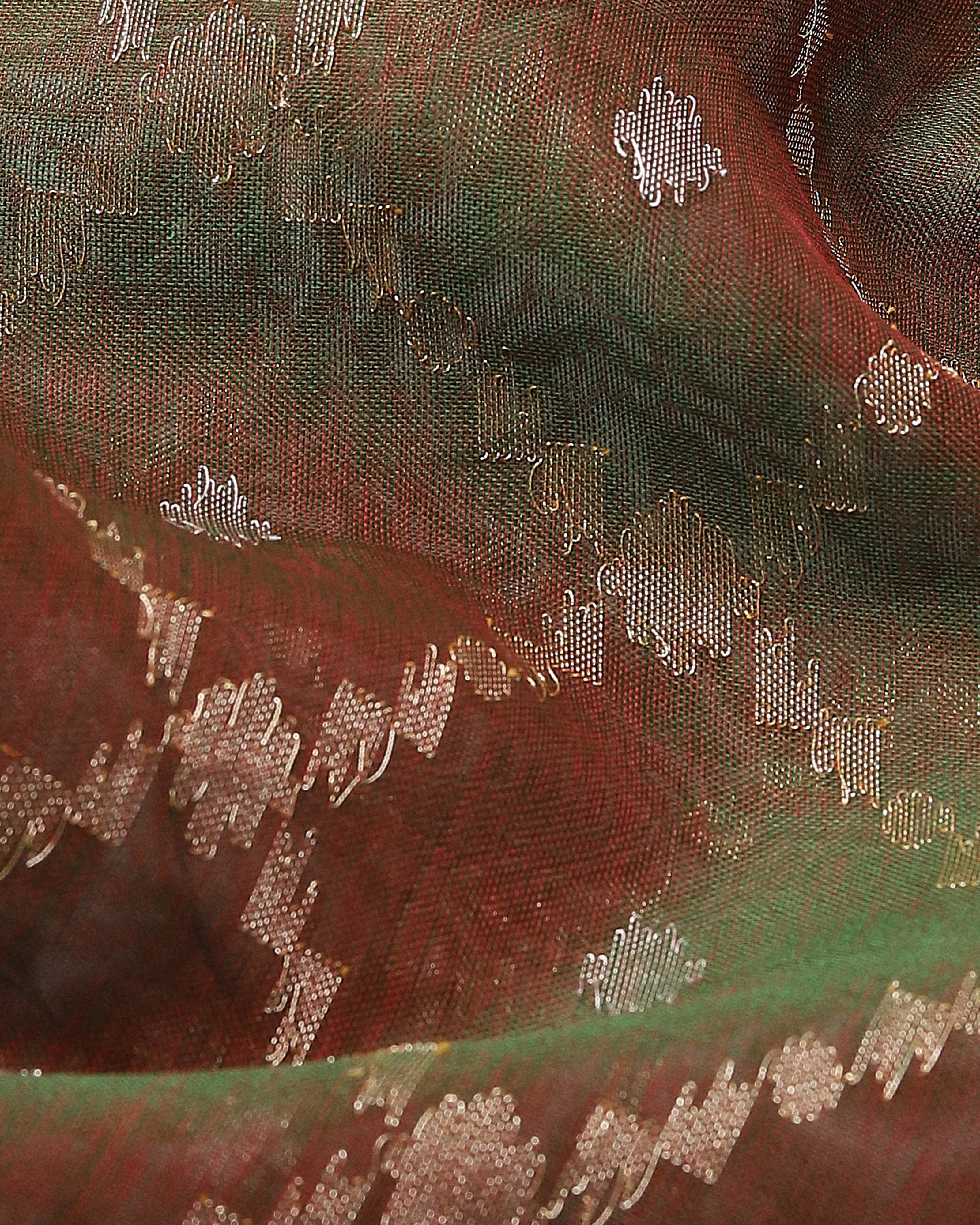 Urmi Banarasi Jamdani Silk Cotton Saree