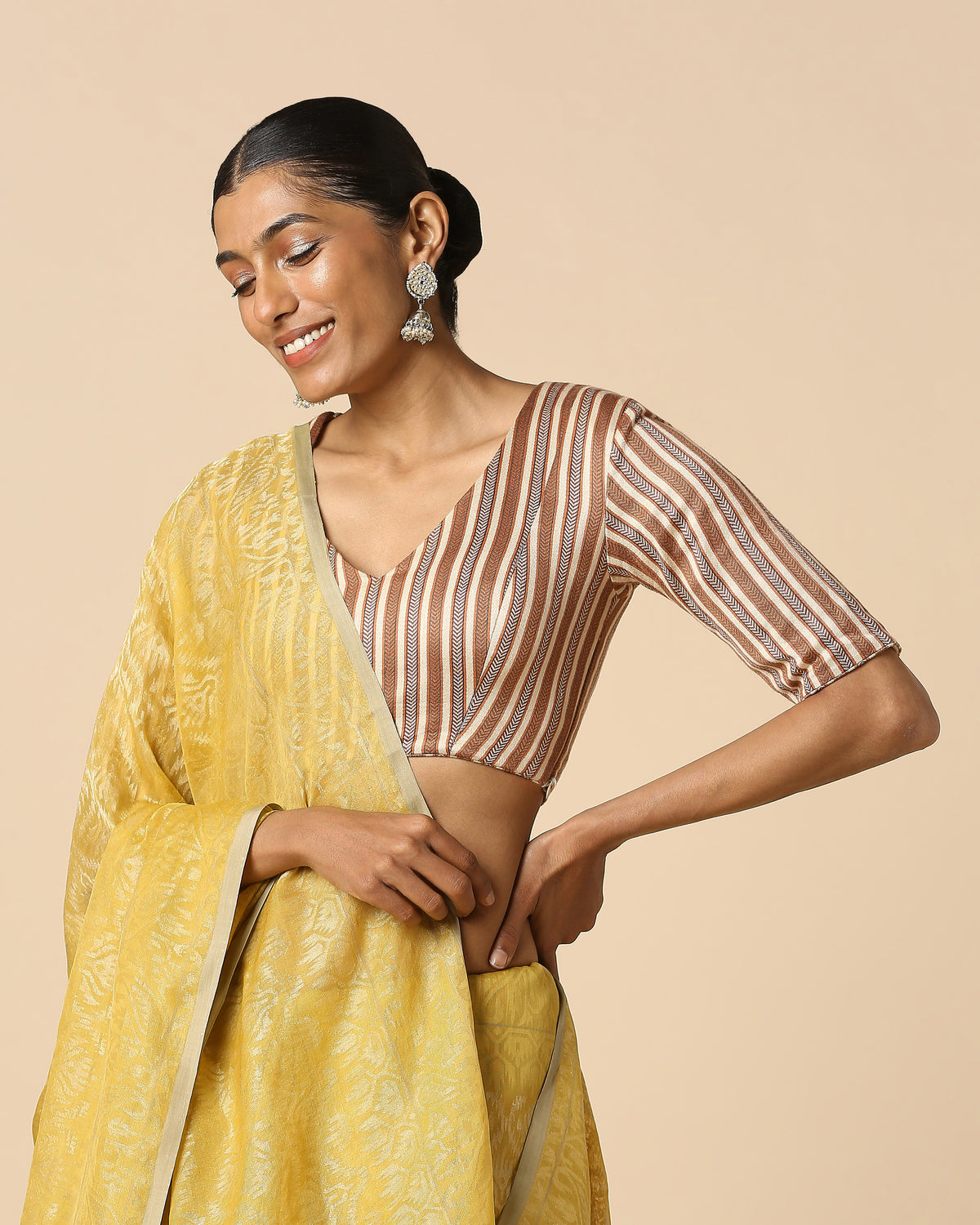 Yashima Banarasi Jamdani Silk Cotton Saree