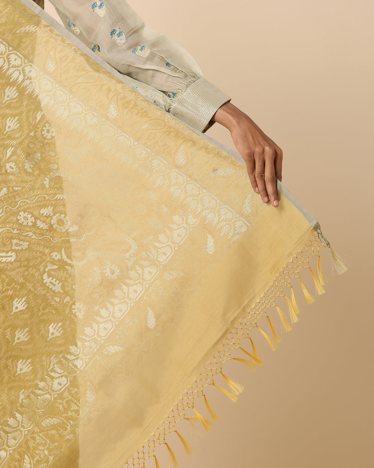 Yashima Banarasi Jamdani Silk Cotton Saree