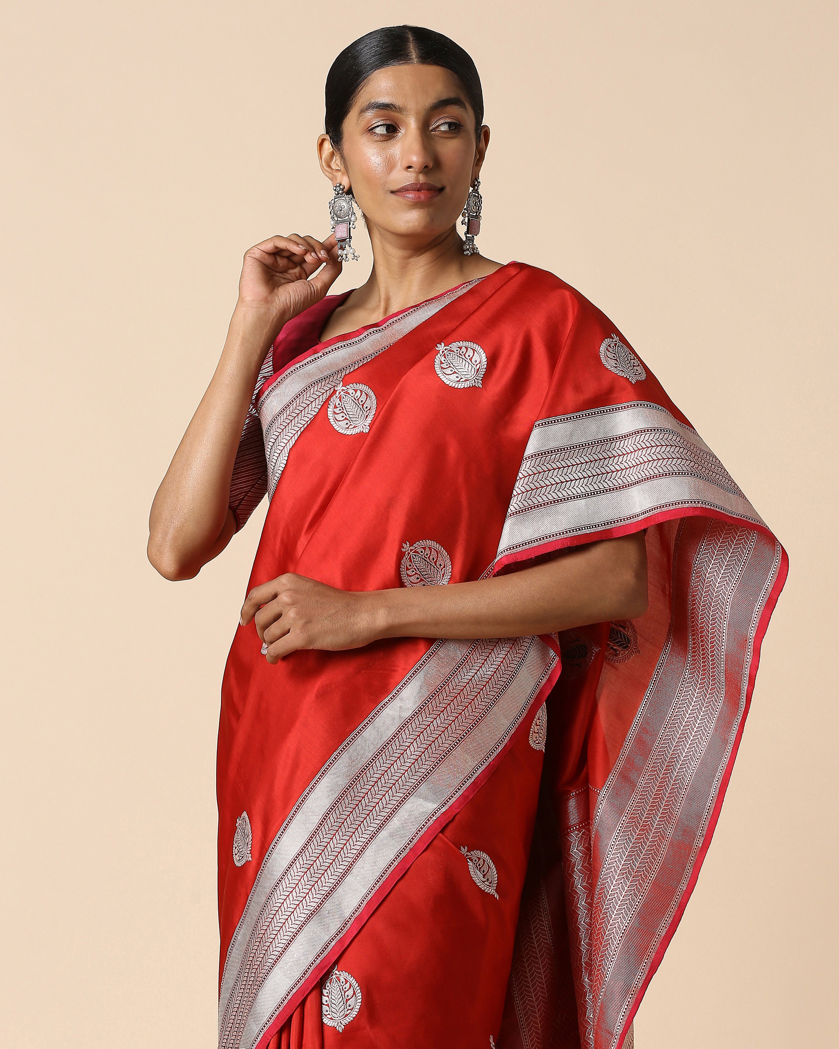Usha Banarasi Kadwa Silk Saree