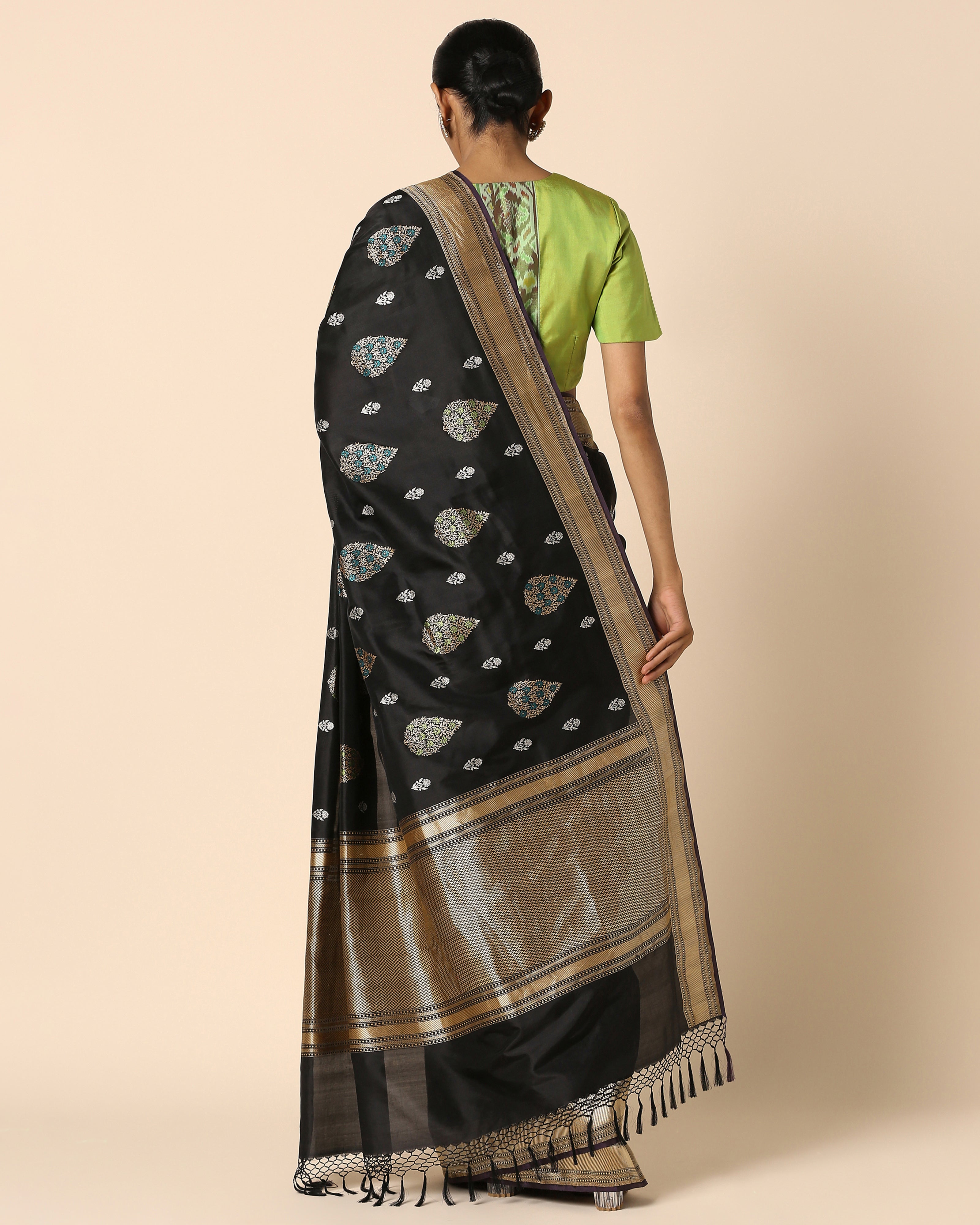 Faiza Banarasi Kadwa Silk Saree