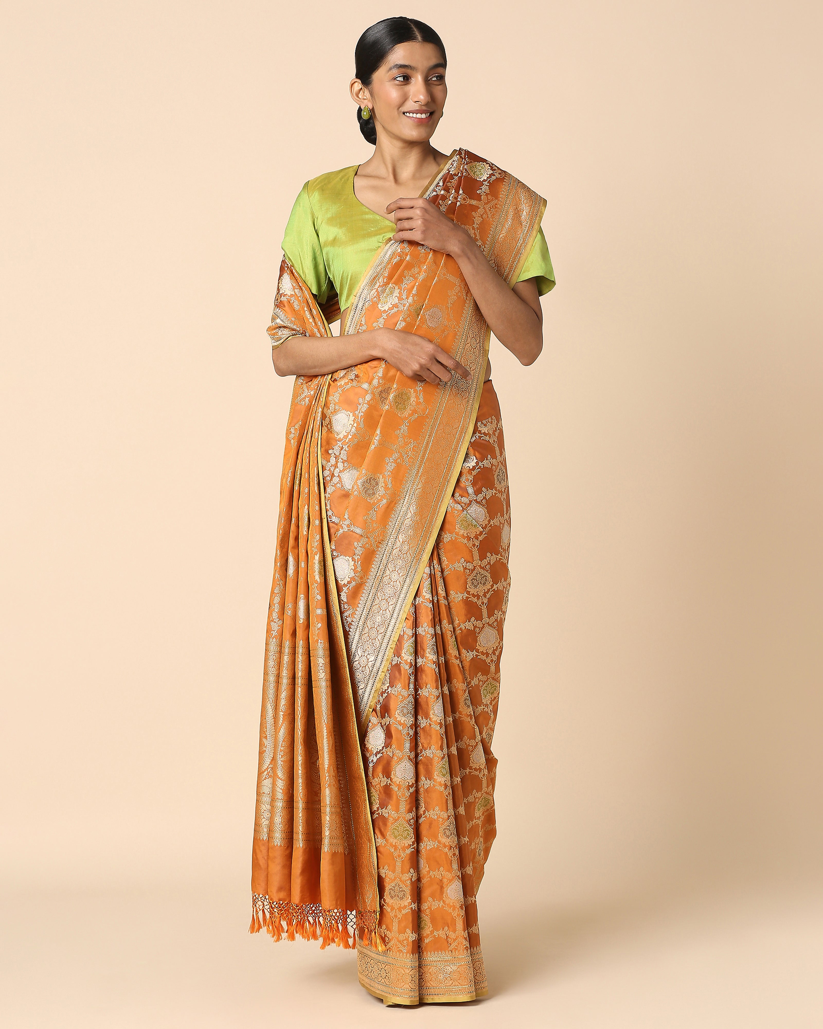 Corbel Banarasi Kadwa Silk Saree