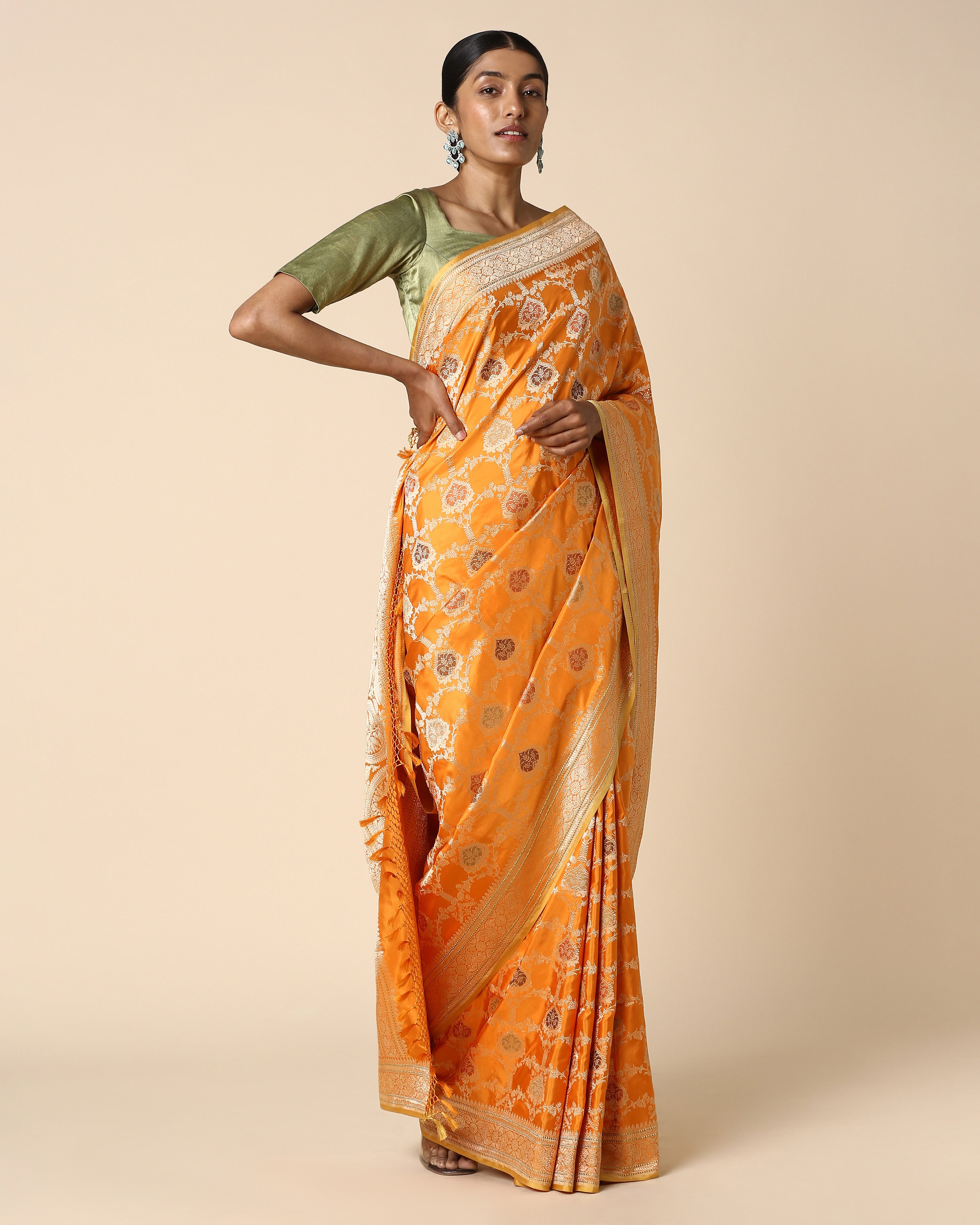 Corbel Banarasi Kadwa Silk Saree