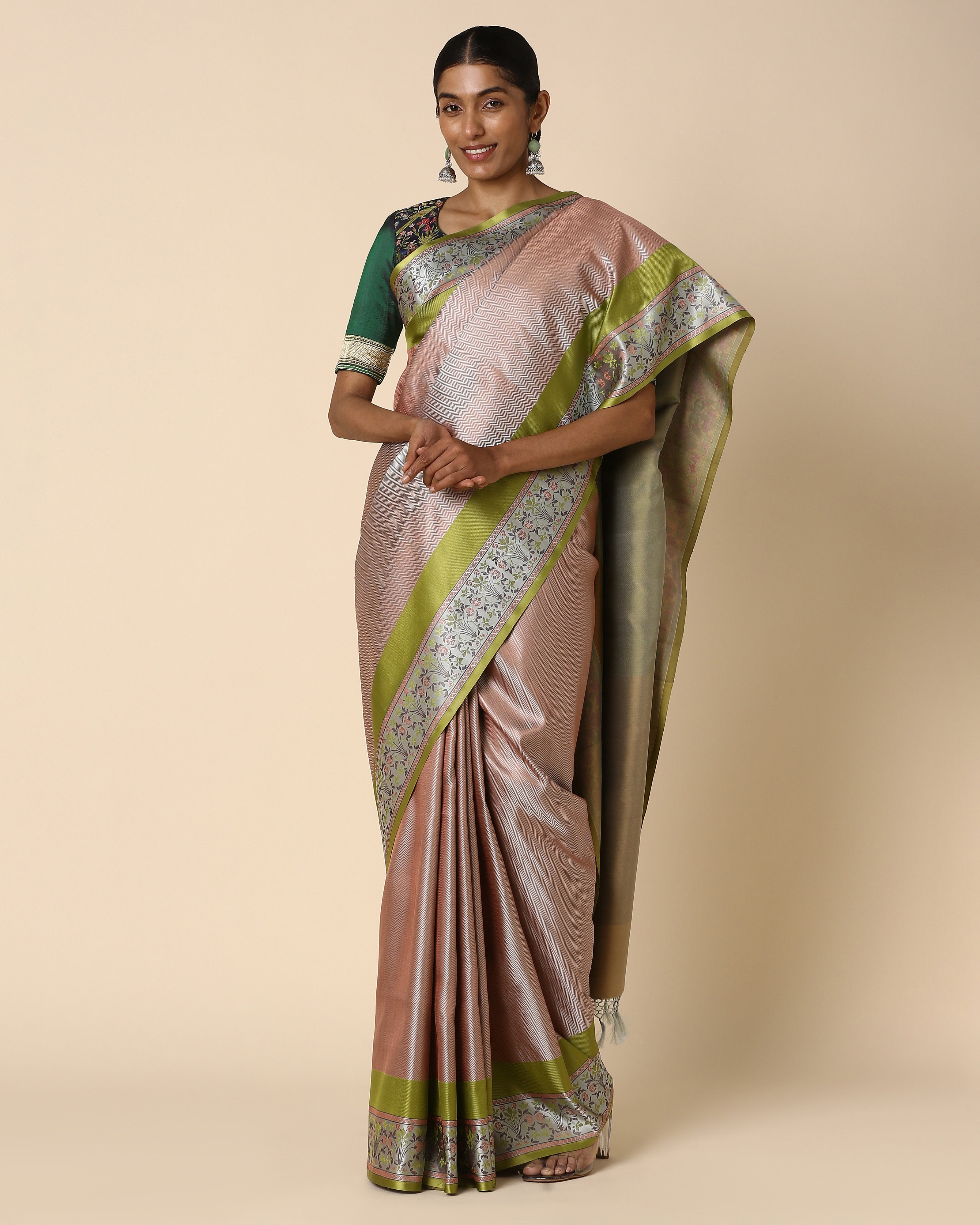 Thaimaa Banarasi Tanchoi Silk Saree