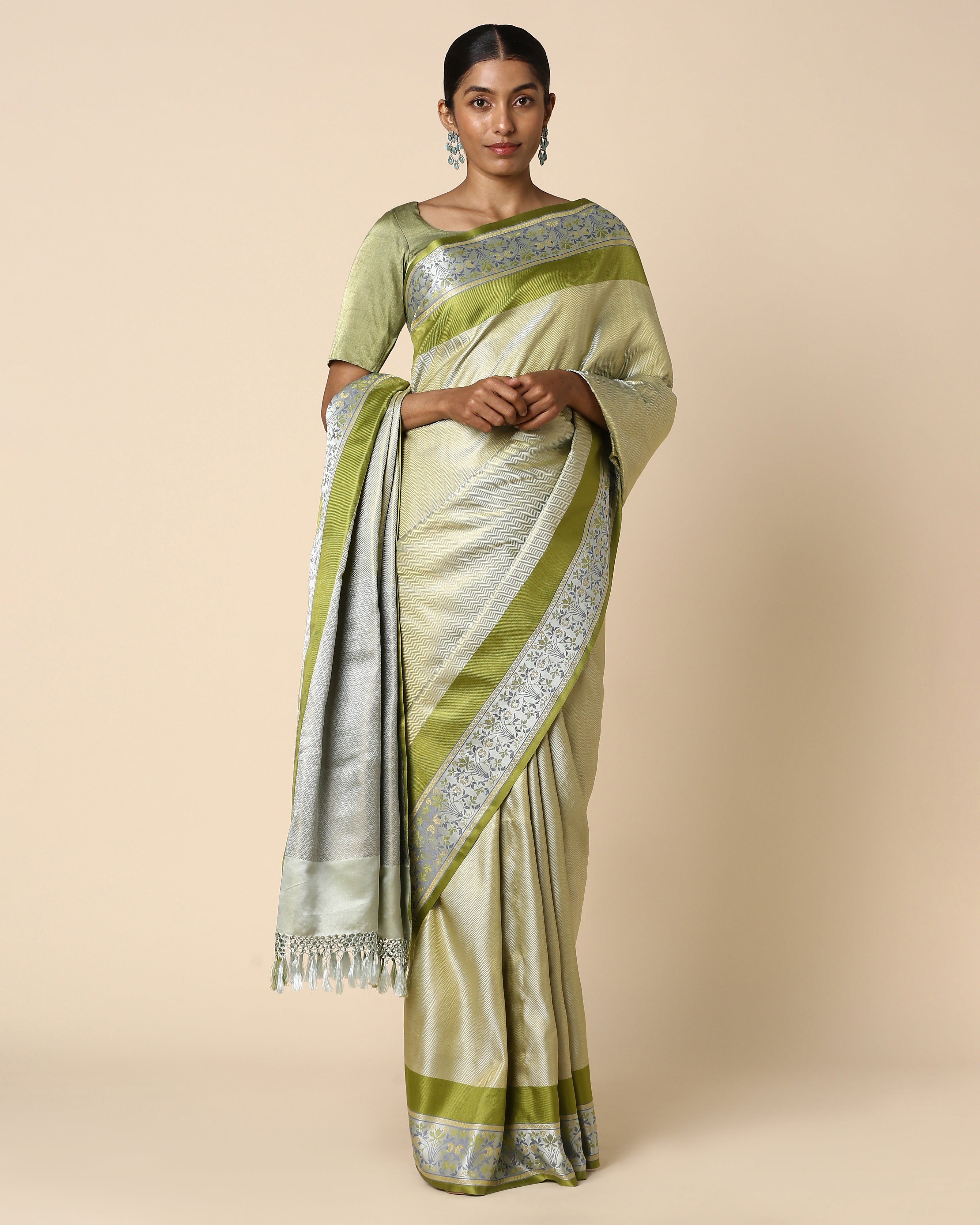 Thaimaa Banarasi Tanchoi Silk Saree