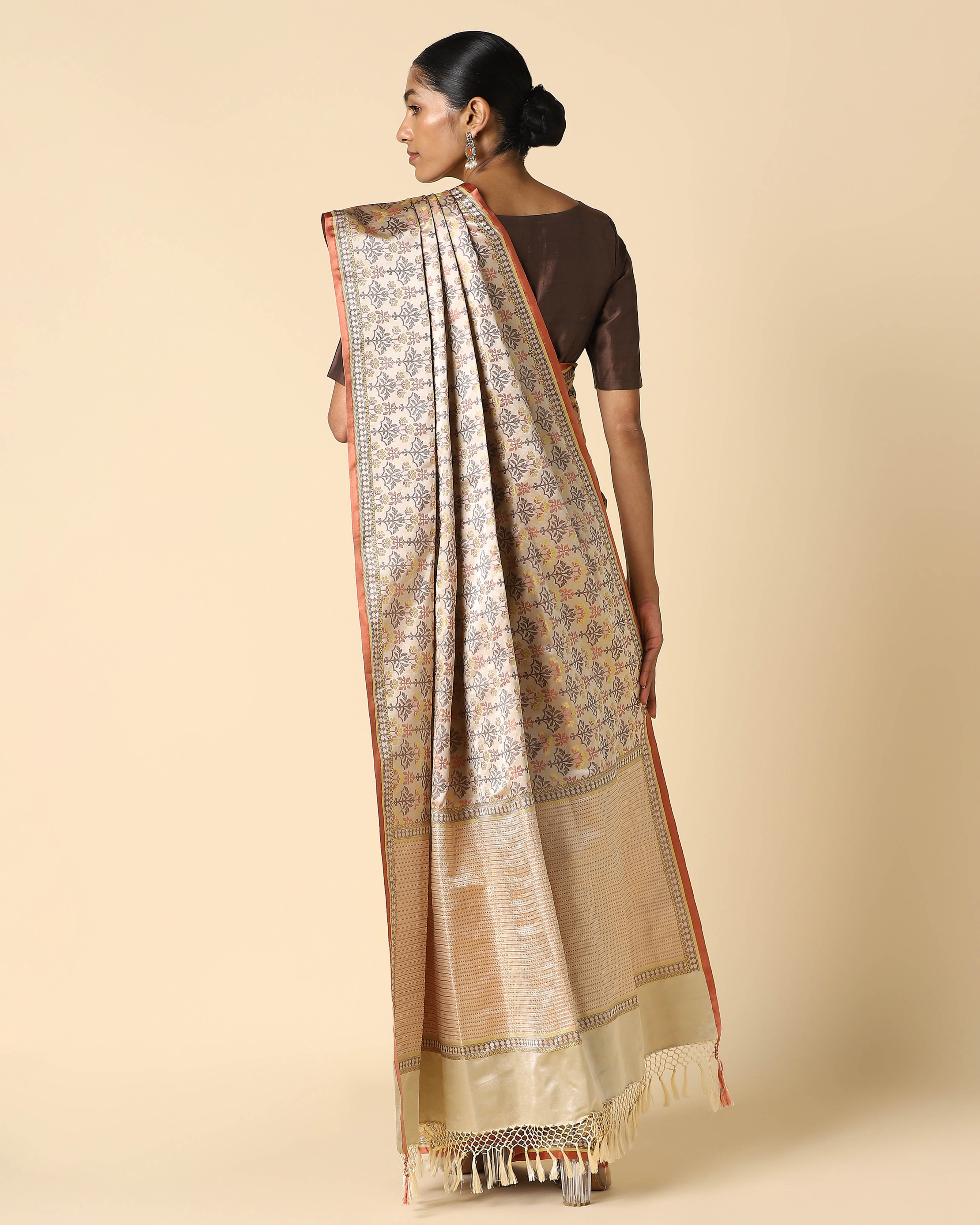 Yalinaa Banarasi Tanchoi Silk Saree