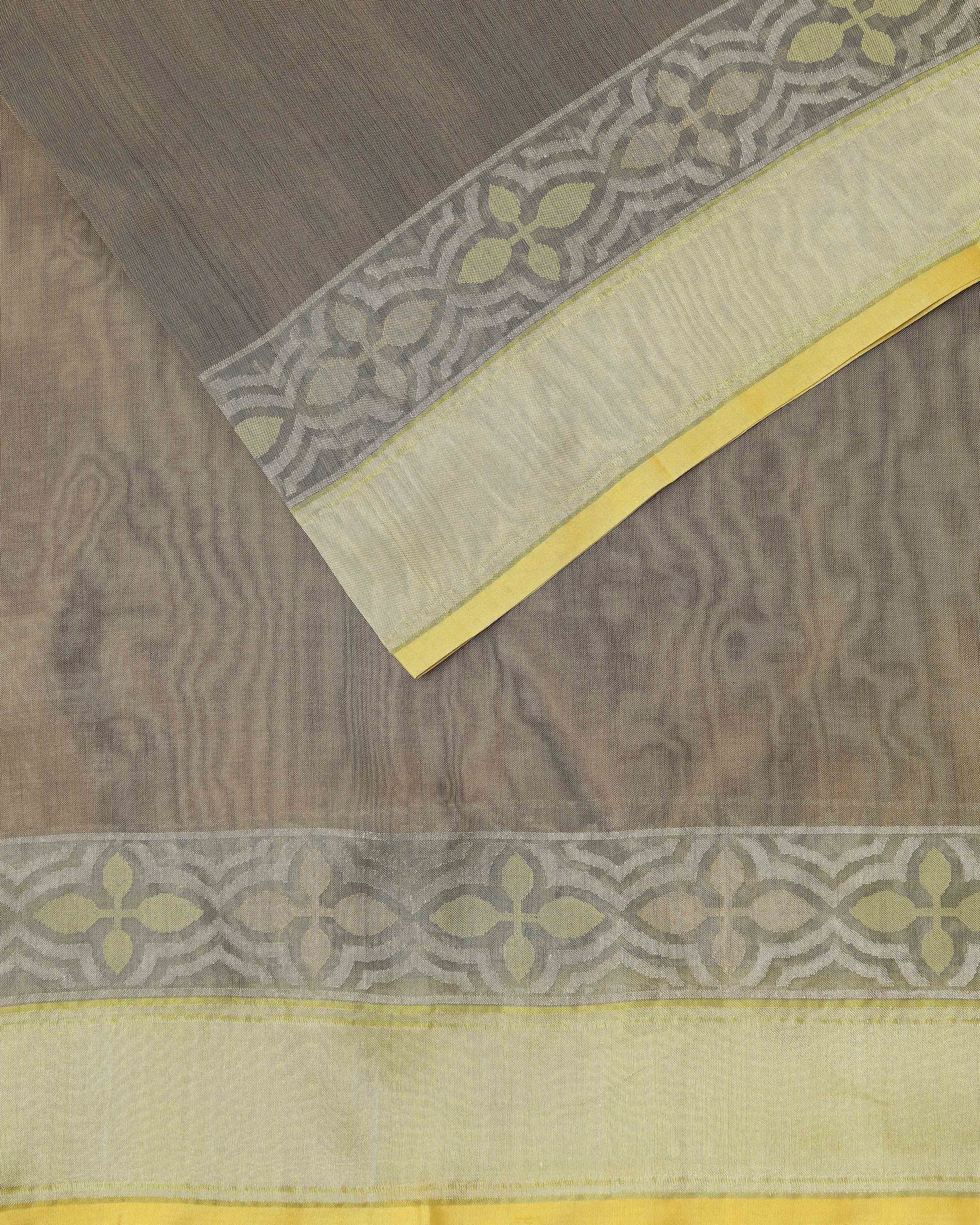 Dua Banarasi Jamdani Silk Cotton Saree