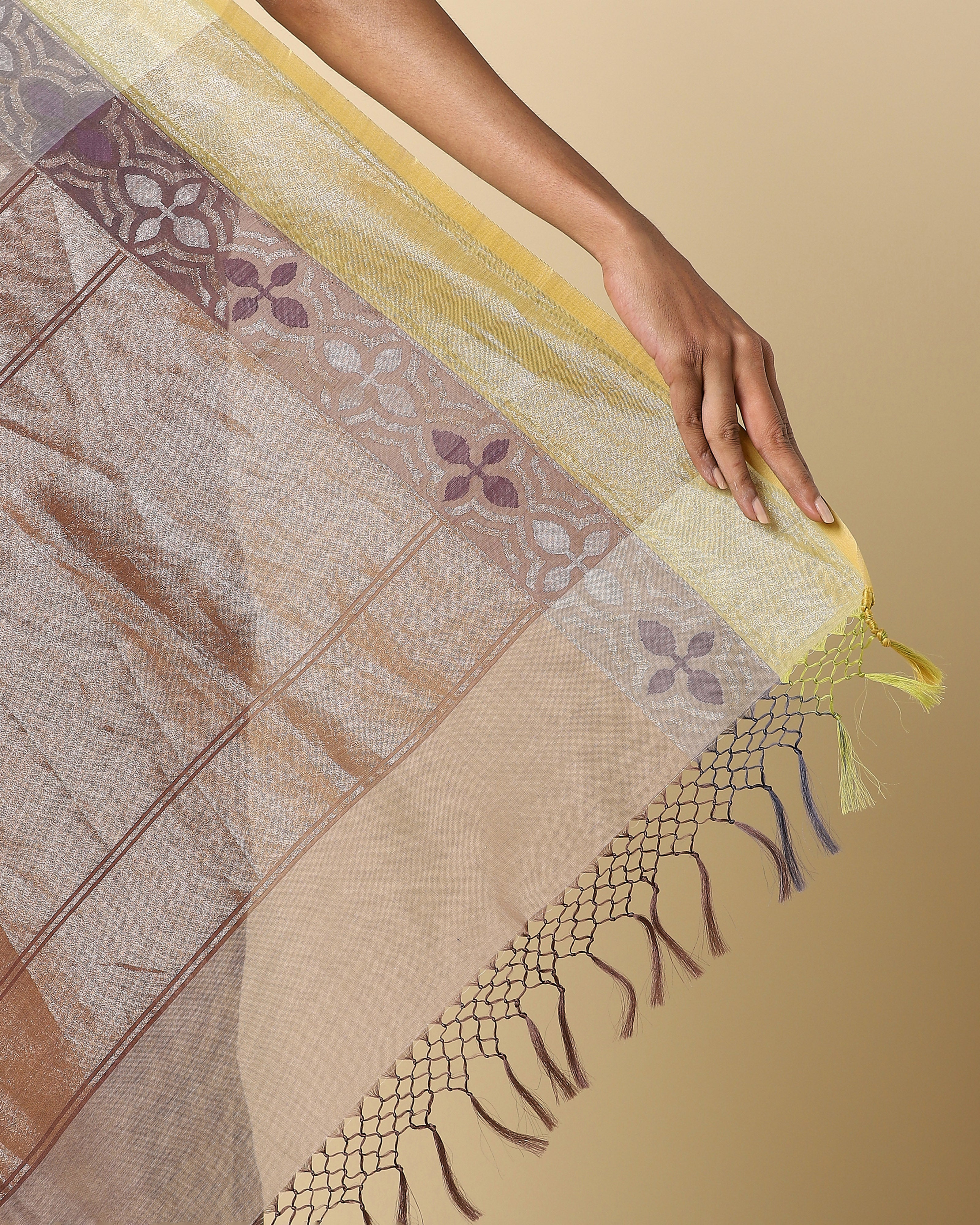 Dua Banarasi Jamdani Silk Cotton Saree