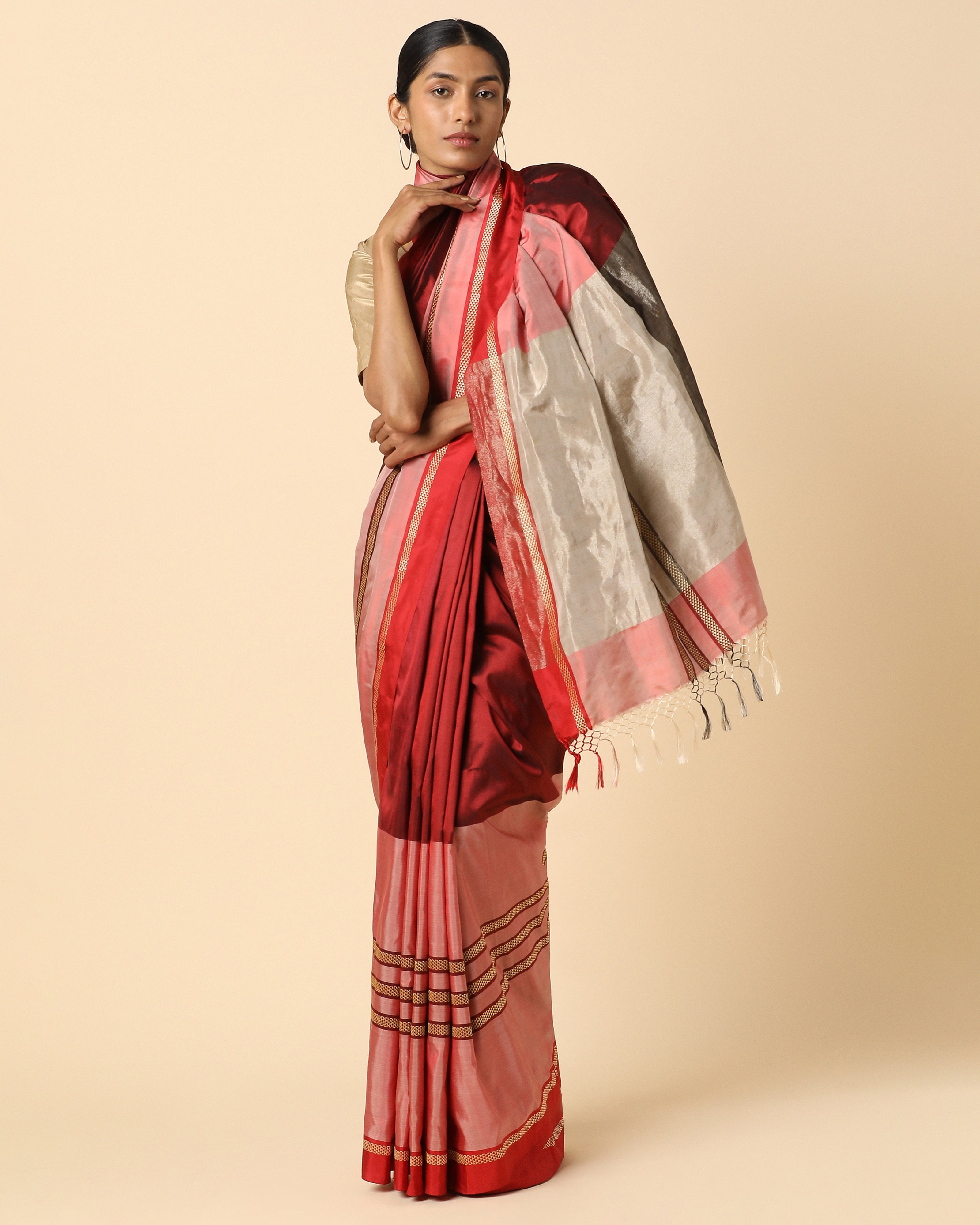Amani Banarasi Kadwa Silk Saree