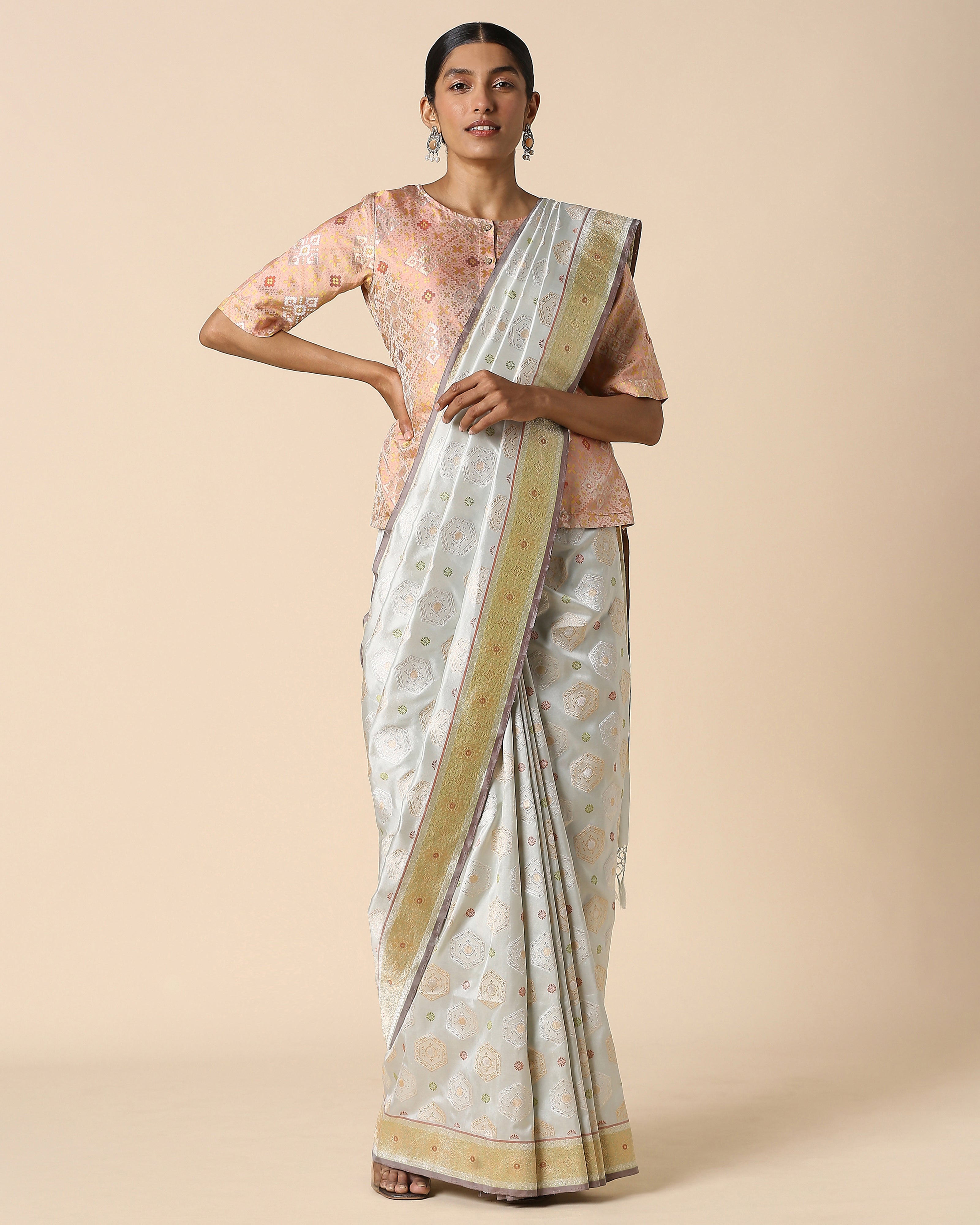 Aishaa Banarasi Kadwa Silk Saree