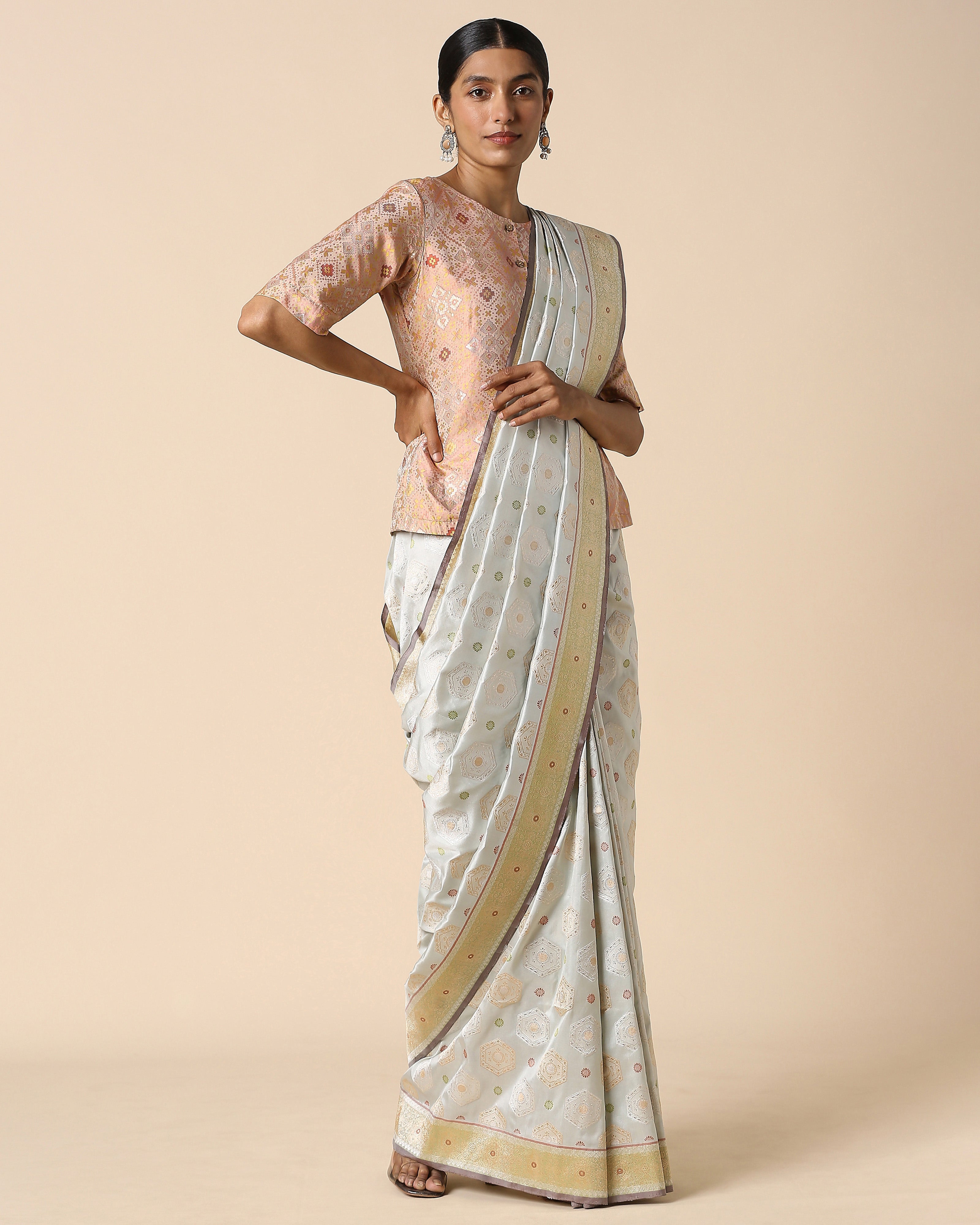 Aishaa Banarasi Kadwa Silk Saree