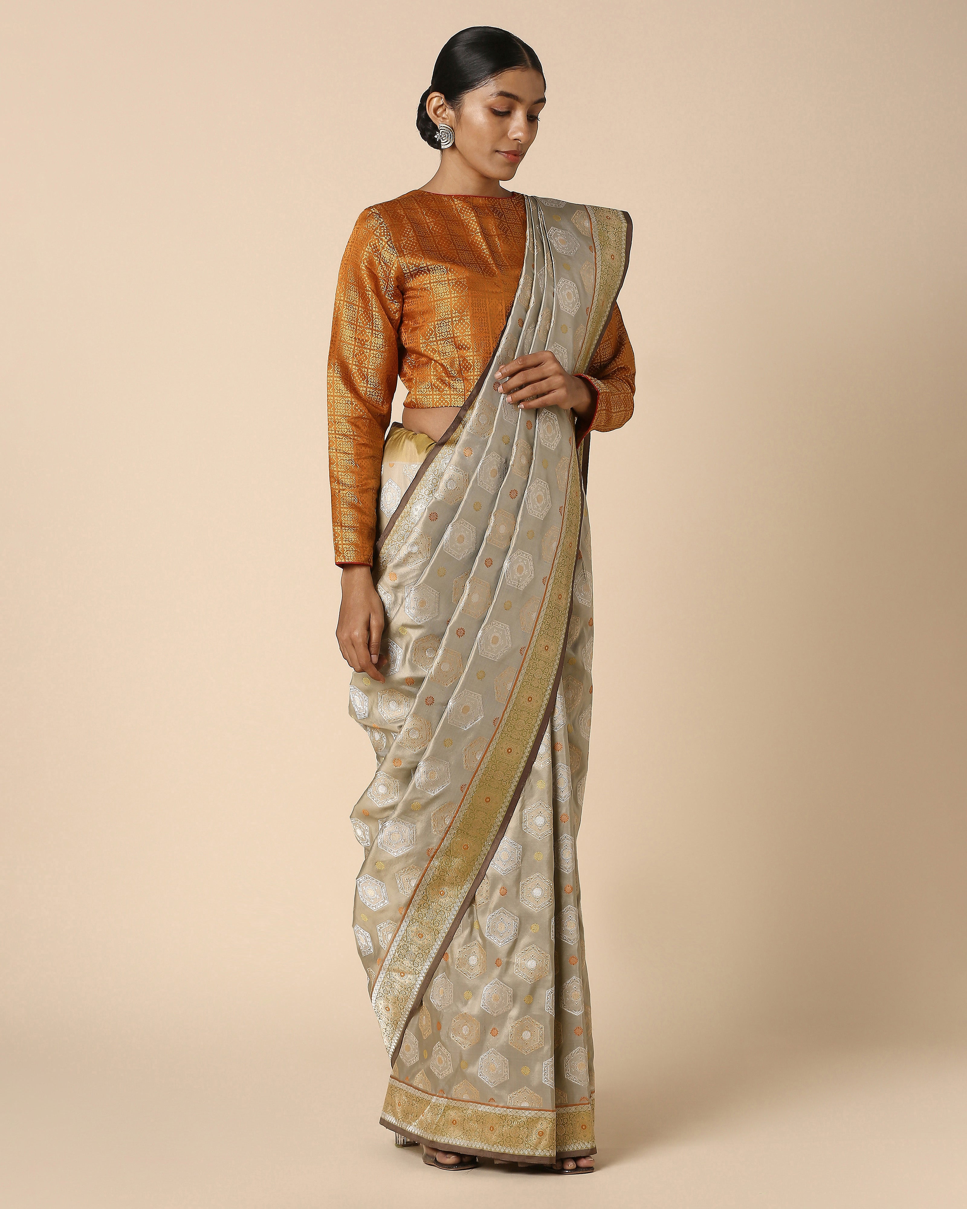 Aishaa Banarasi Kadwa Silk Saree