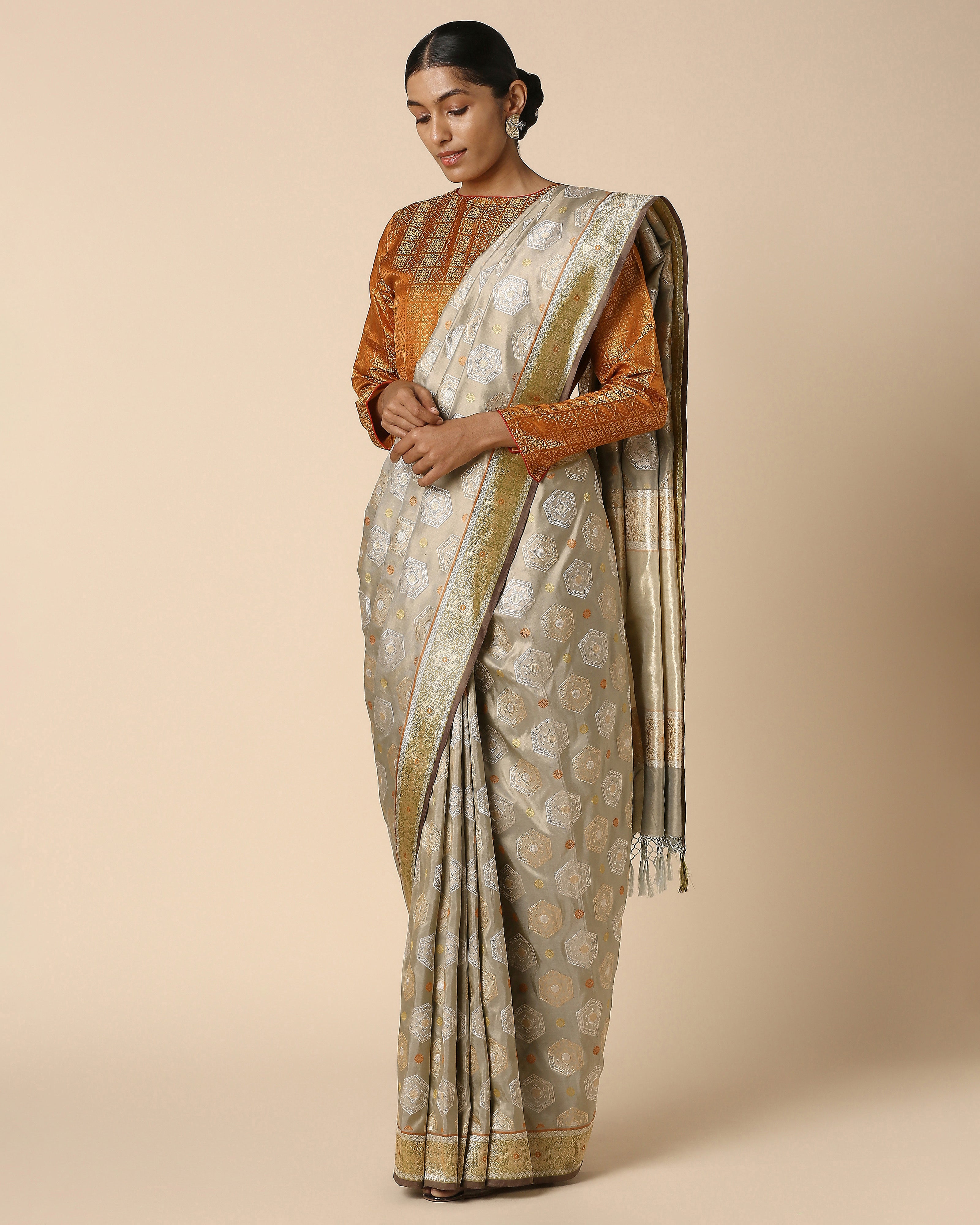 Aishaa Banarasi Kadwa Silk Saree