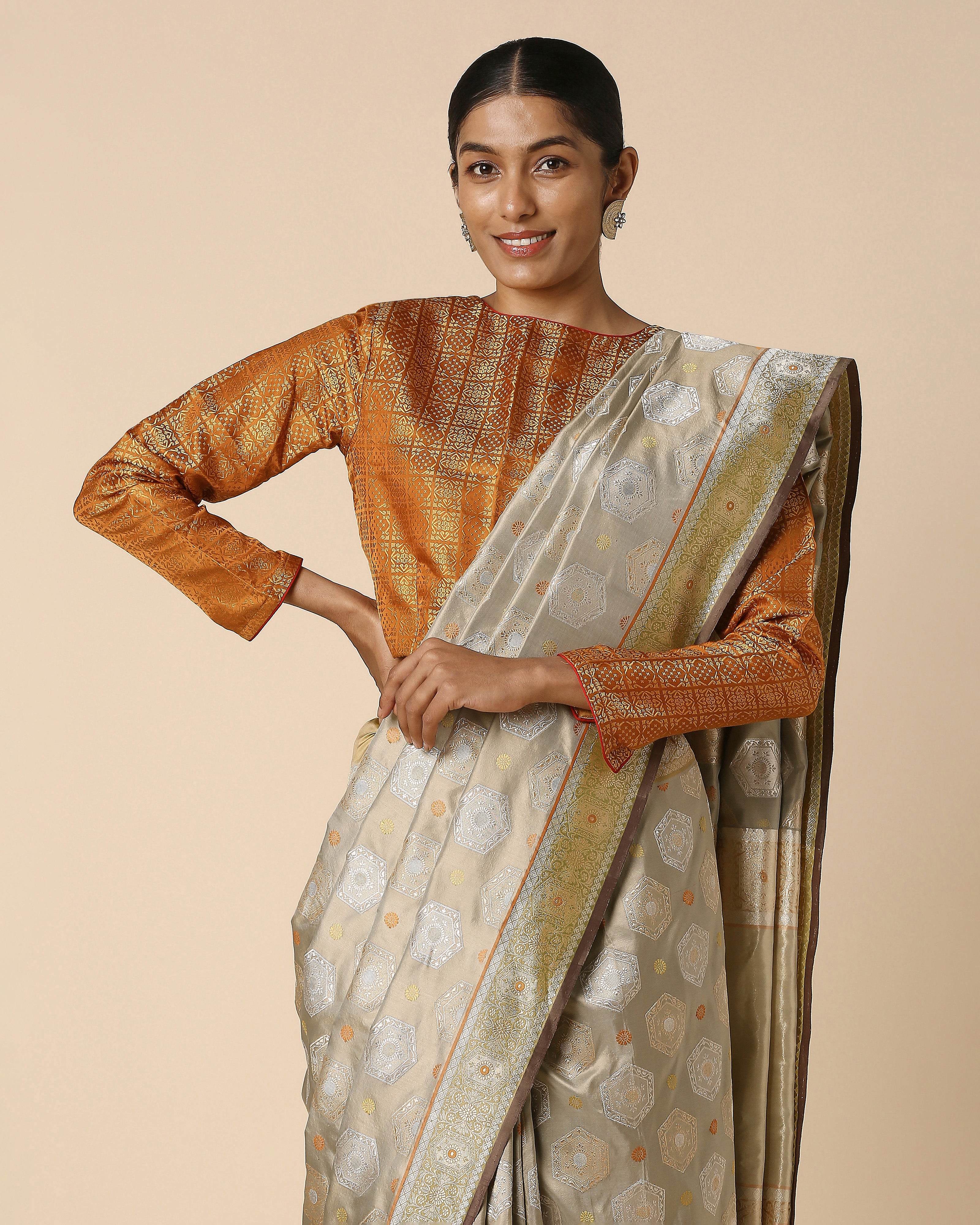 Aishaa Banarasi Kadwa Silk Saree